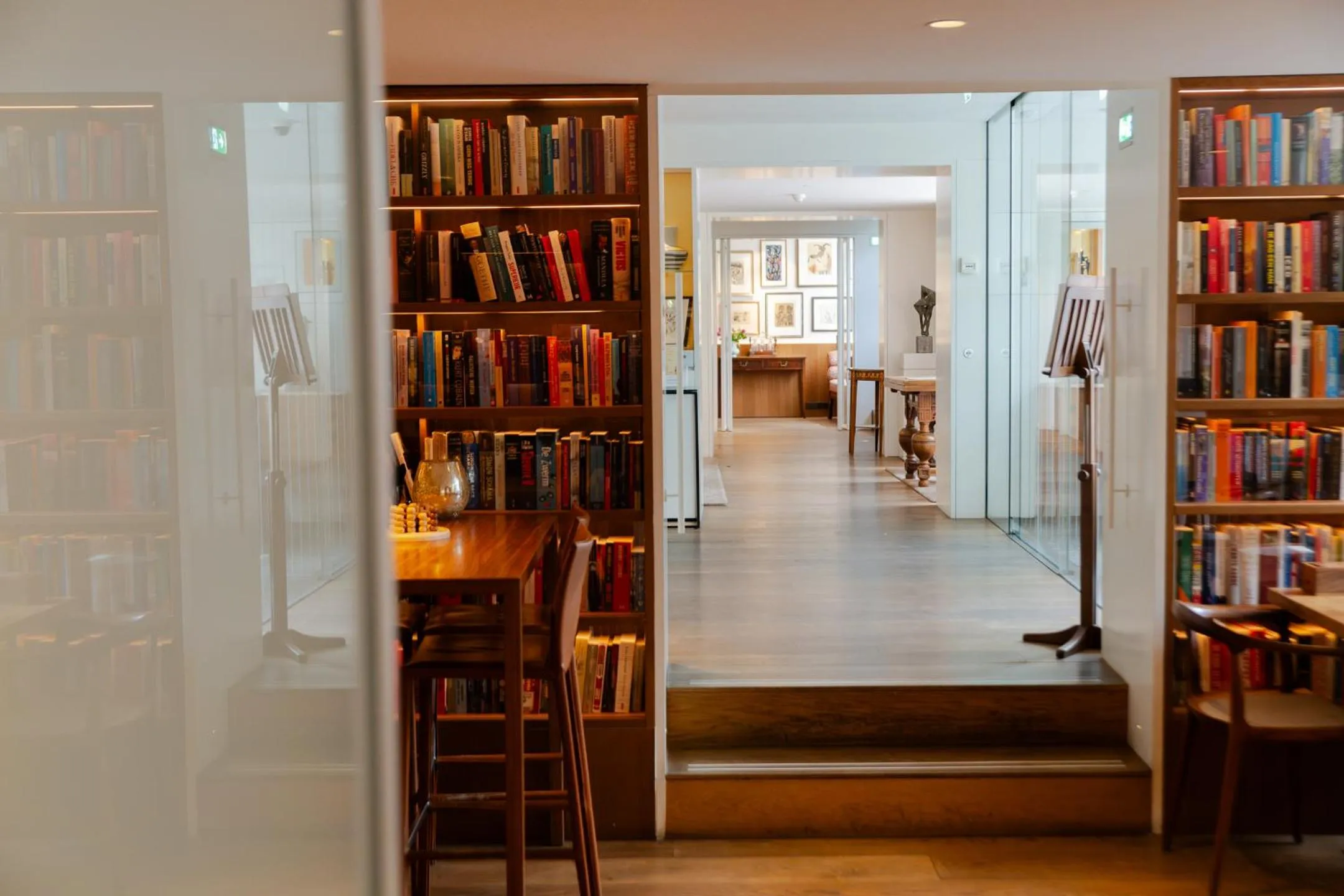 Library in Ambassade Hotel