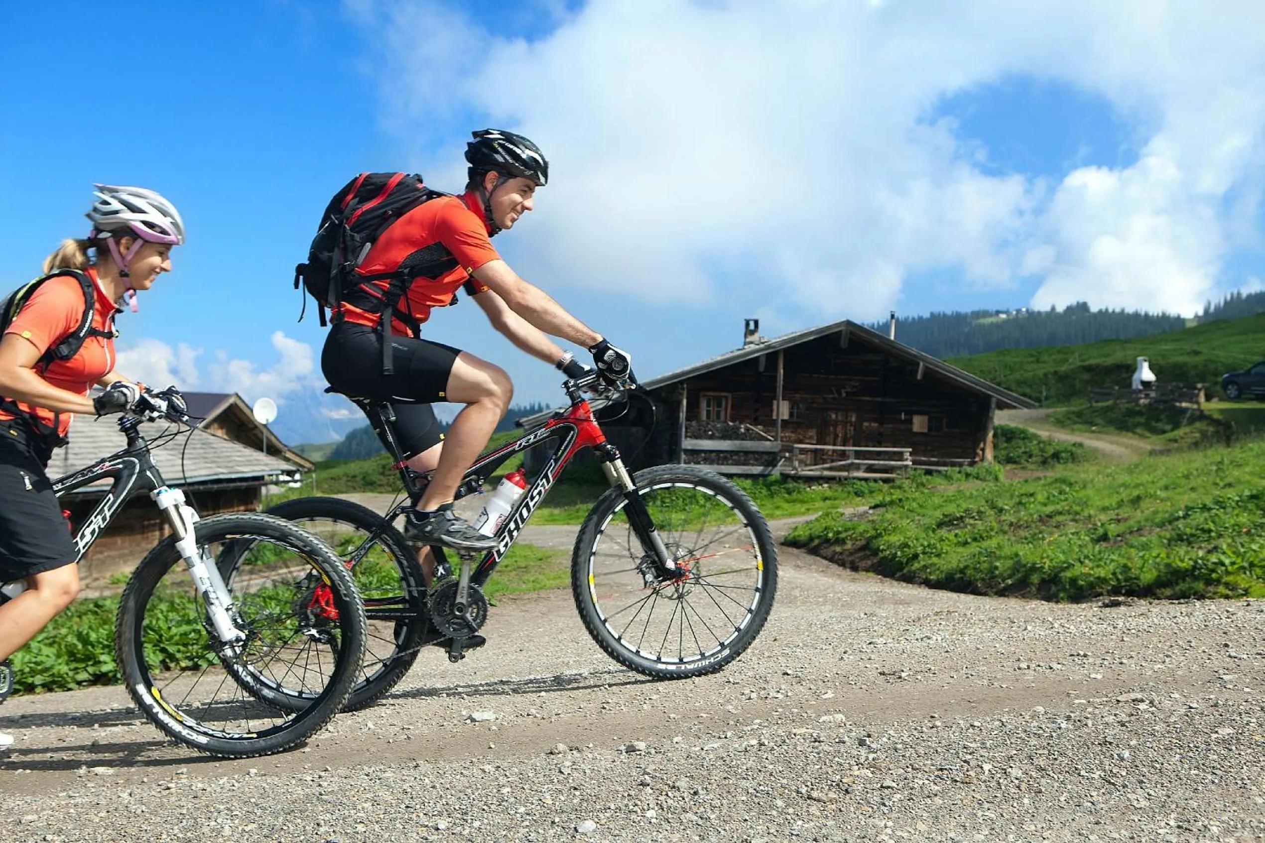 Cycling in Pension Oberbräu