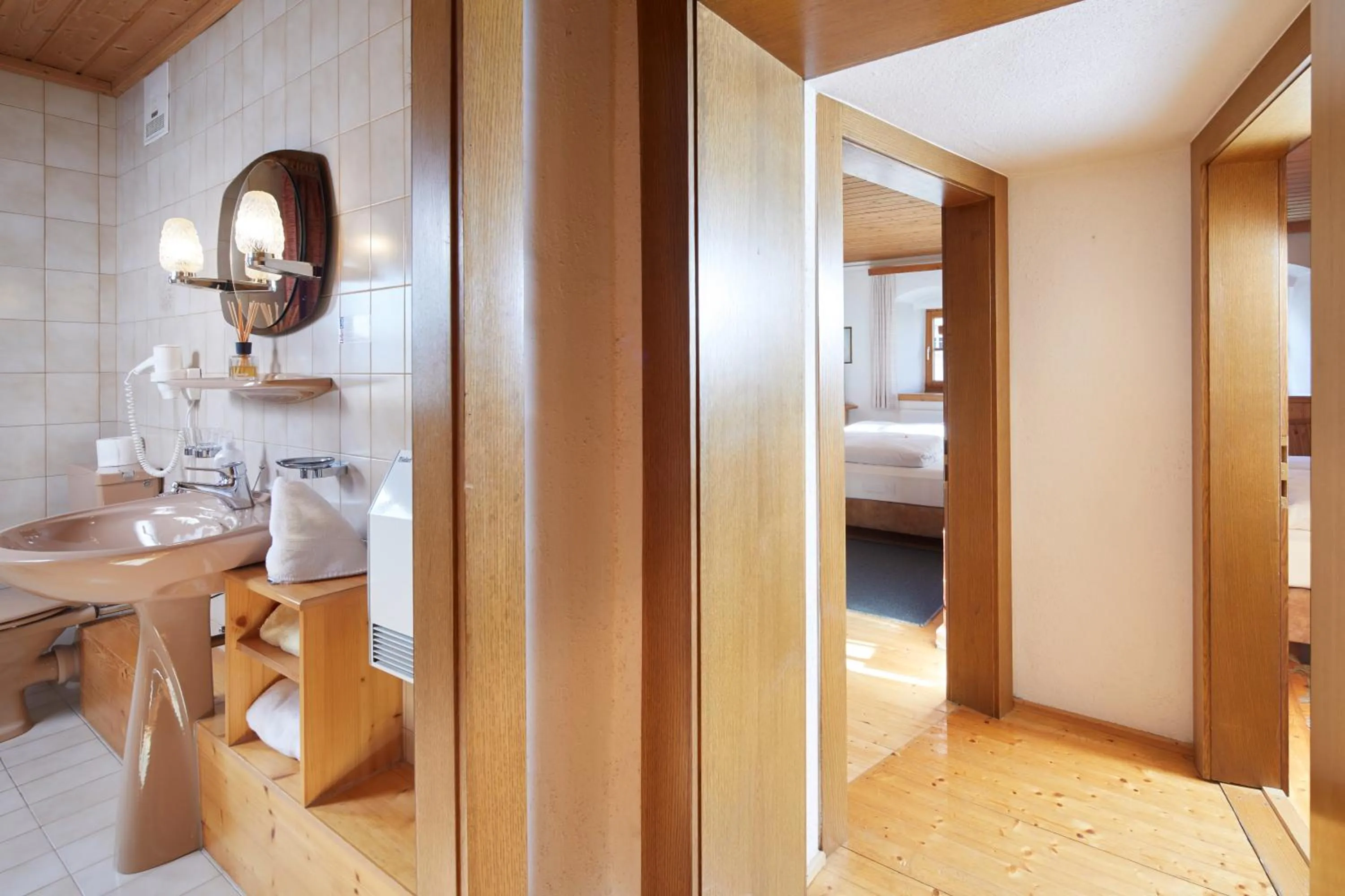 Photo of the whole room, Bed in Pension Oberbräu