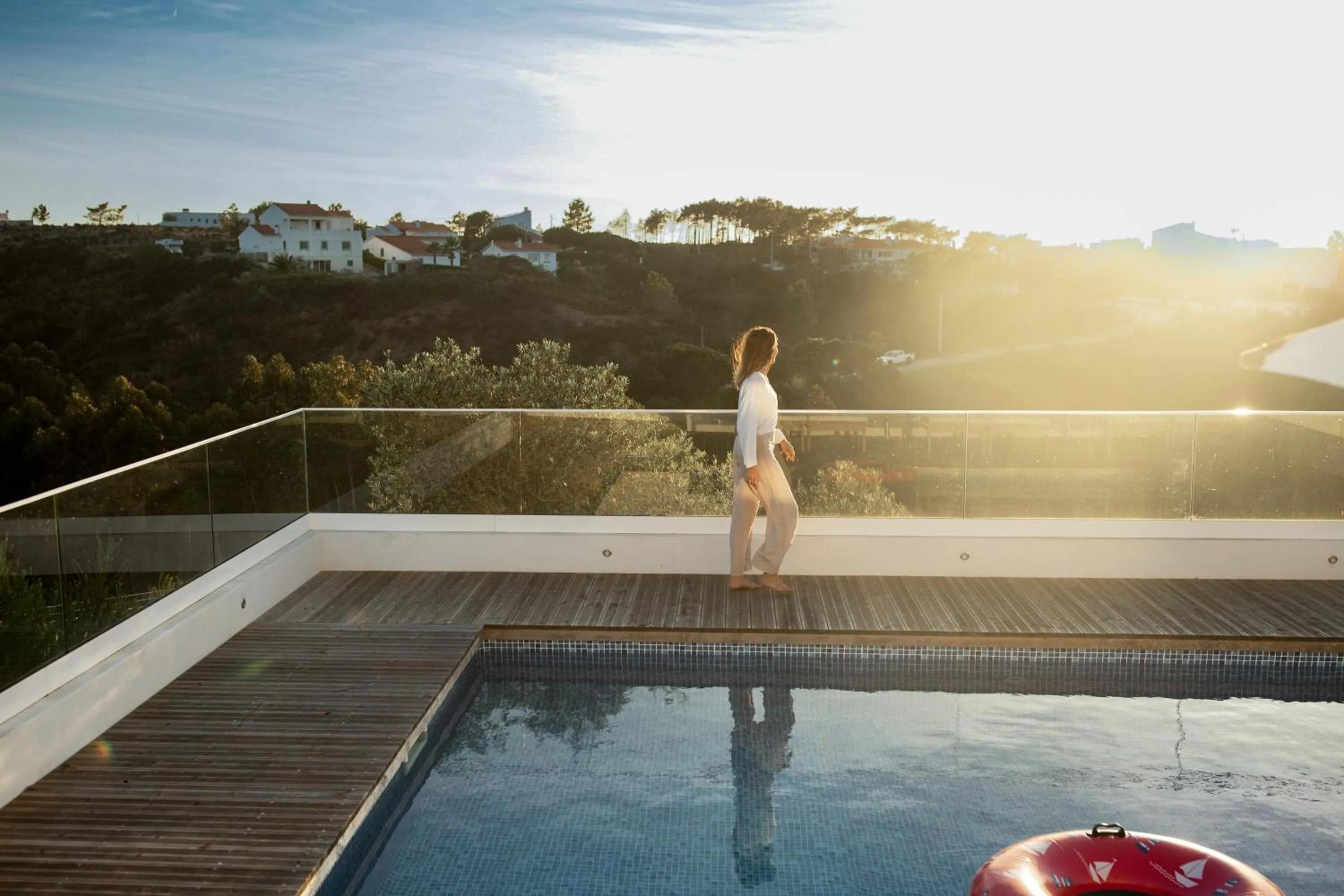 Pool view in Villa Beatriz Ocean View