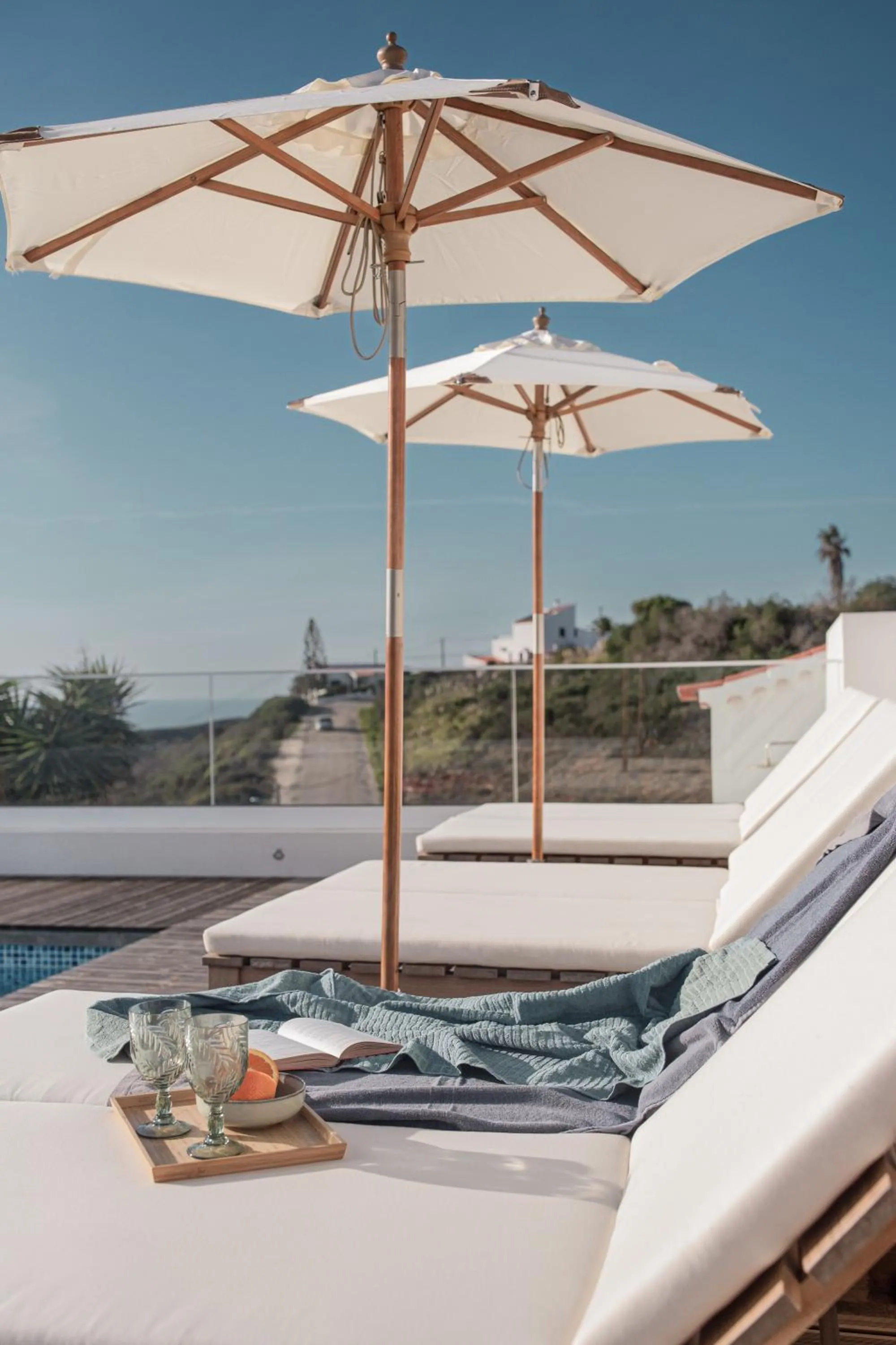 Pool view in Villa Beatriz Ocean View