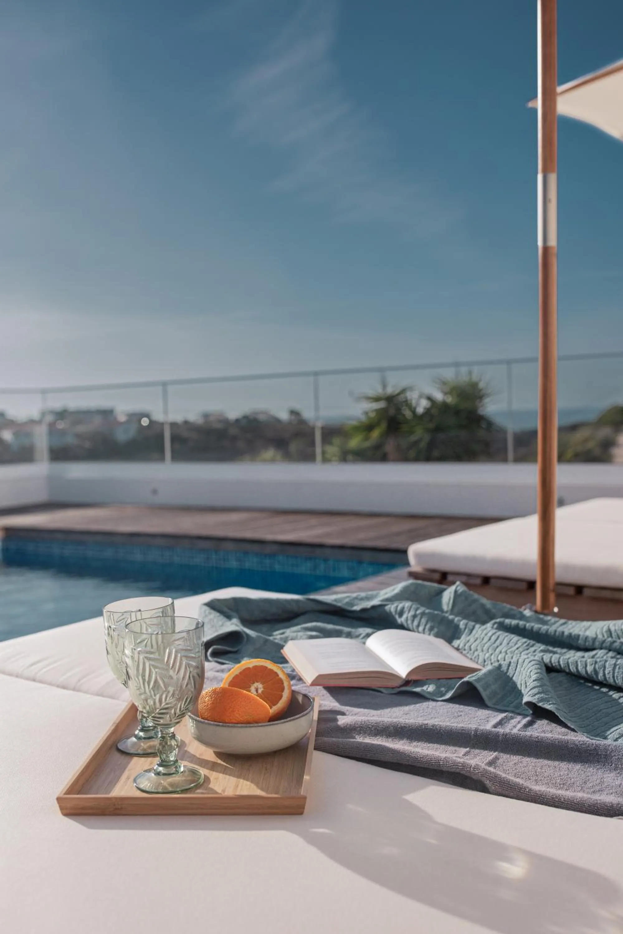Pool view in Villa Beatriz Ocean View