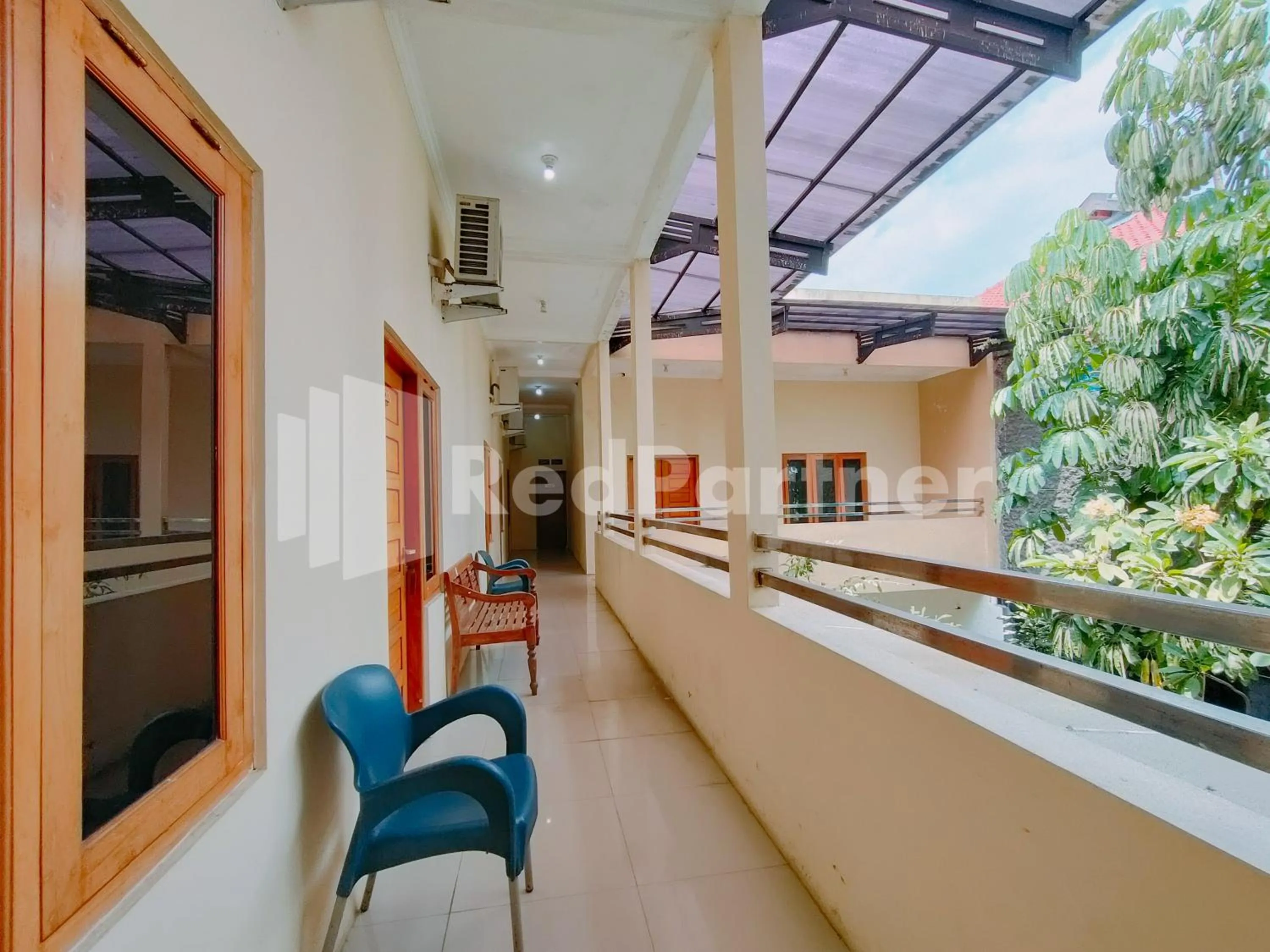 Balcony/Terrace in Calida Hotel Mitra RedDoorz near Alun Alun Wonosari