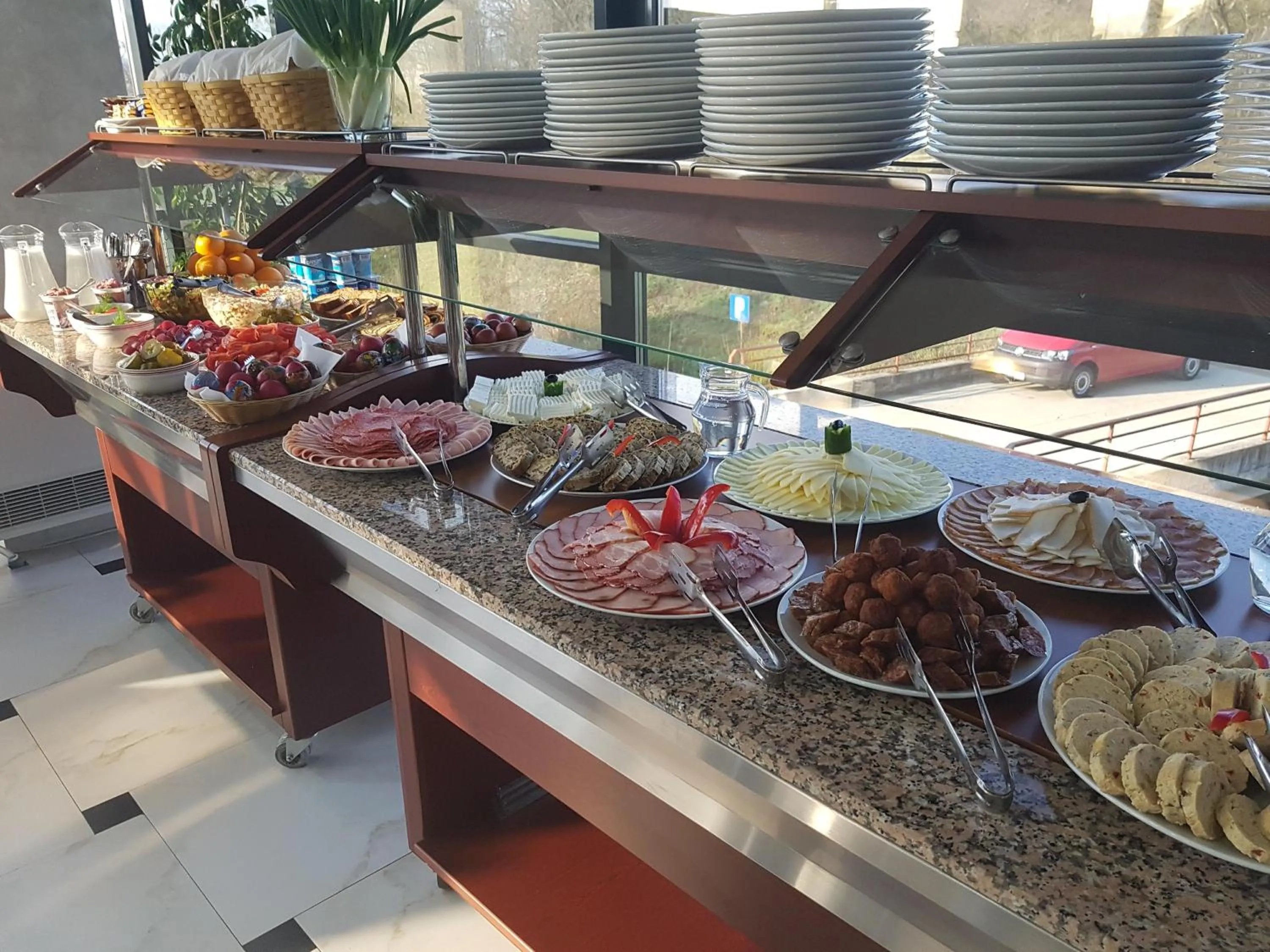 Buffet breakfast in Hotel Hyperion