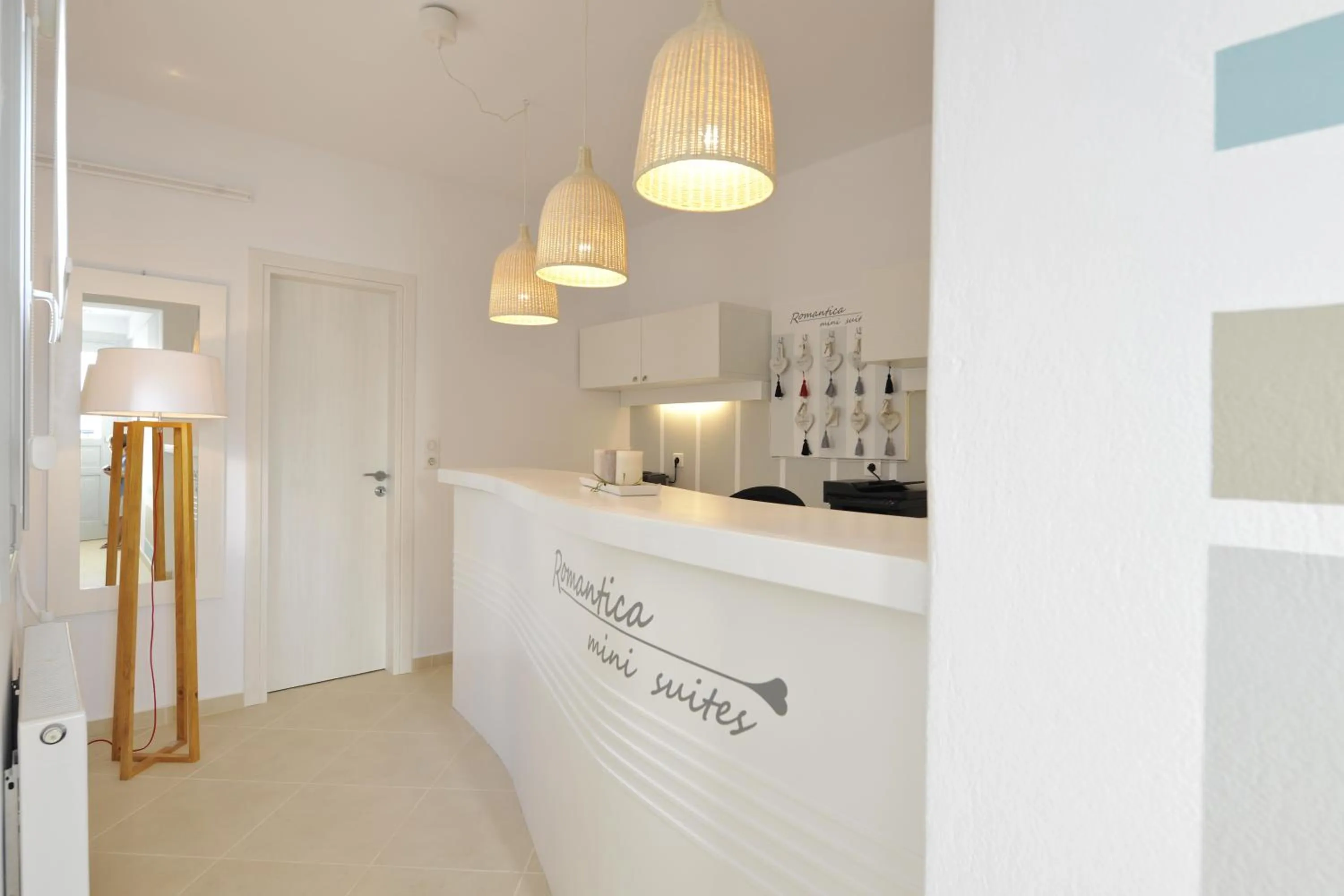 Lobby or reception in Romantica Suites