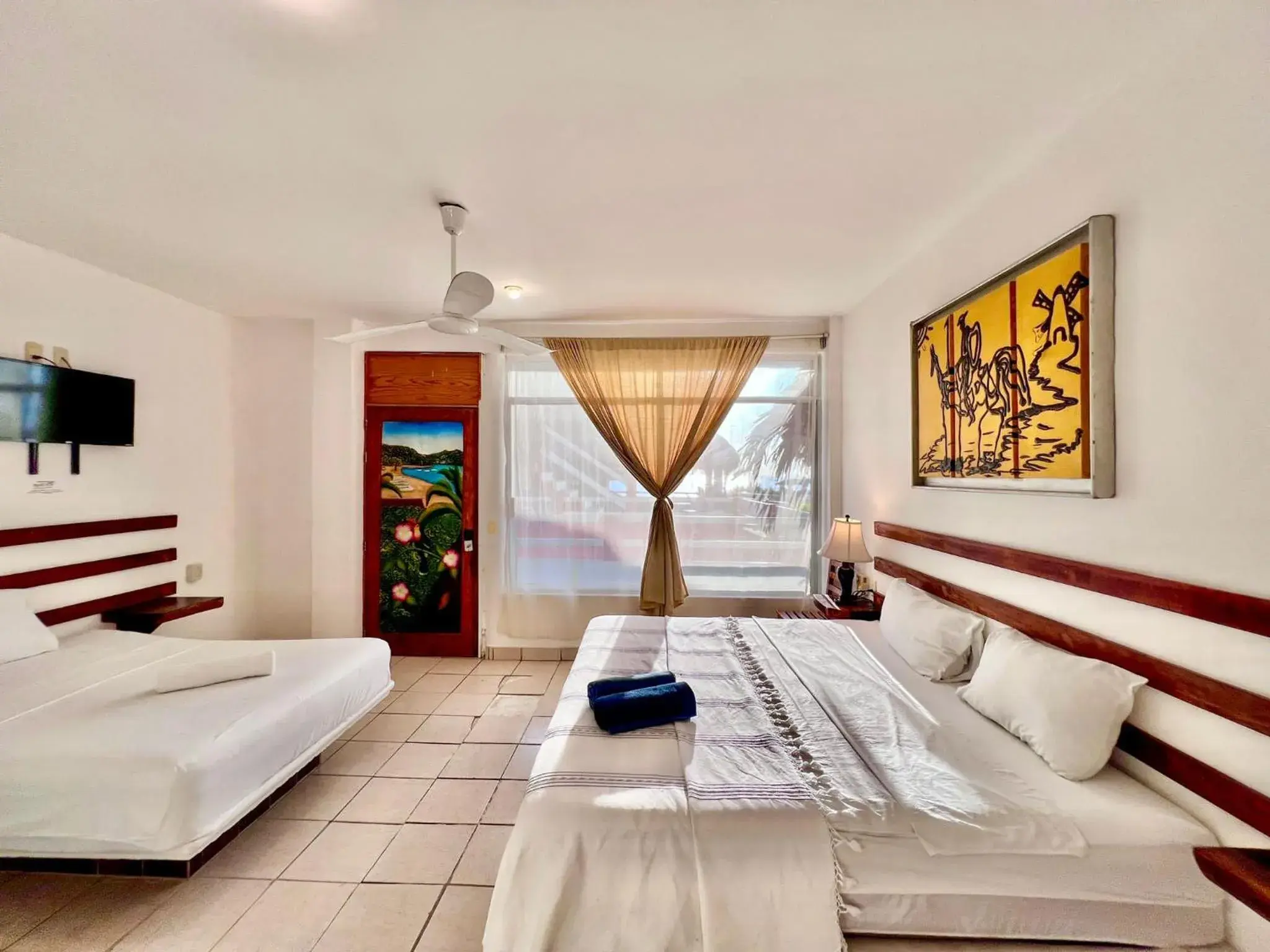 Quadruple Room with Sea View in Casa Piedra Parada Quadruple Room with Sea View in Casa Piedra Parada