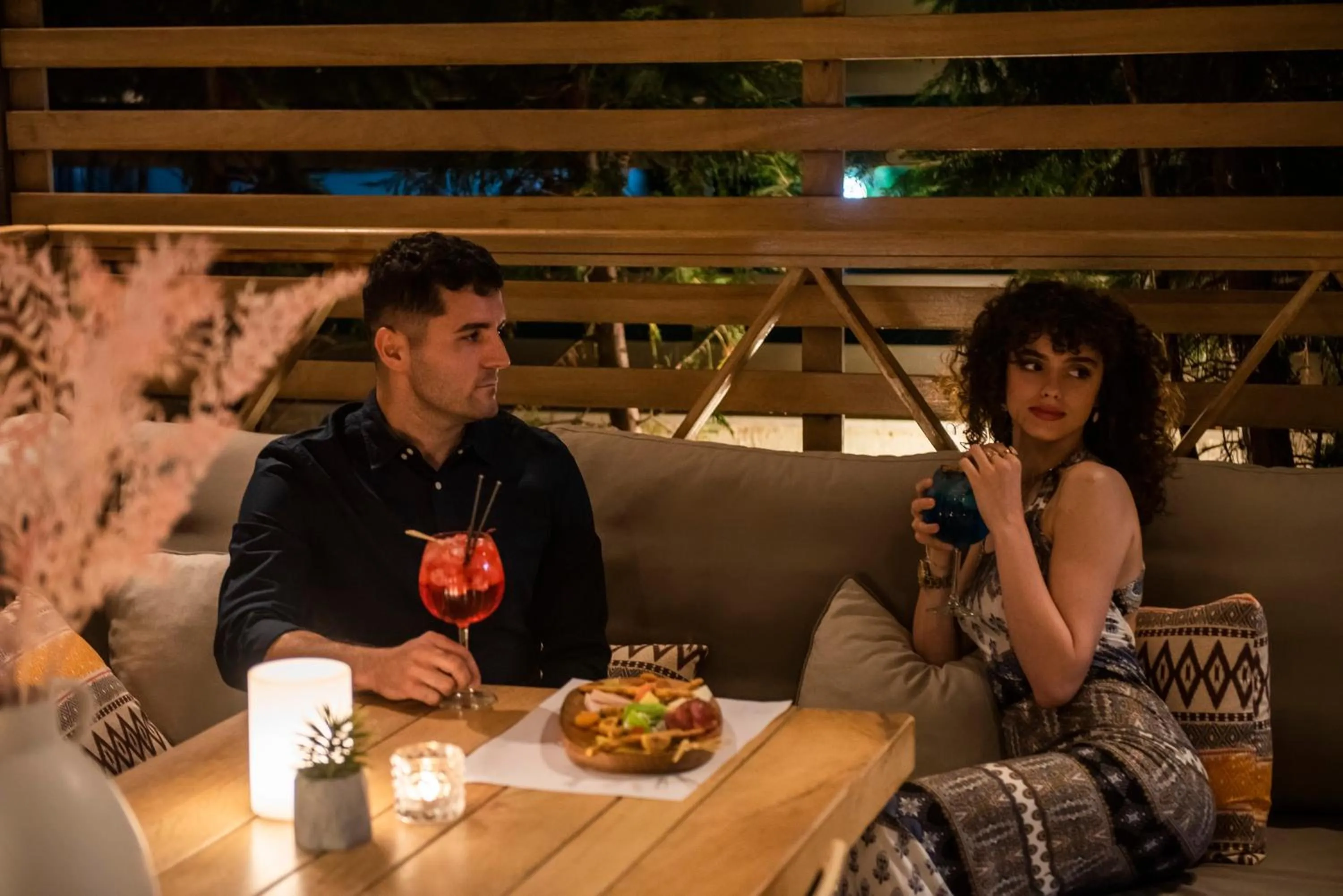 Dinner in Ostria Sea Side Hotel