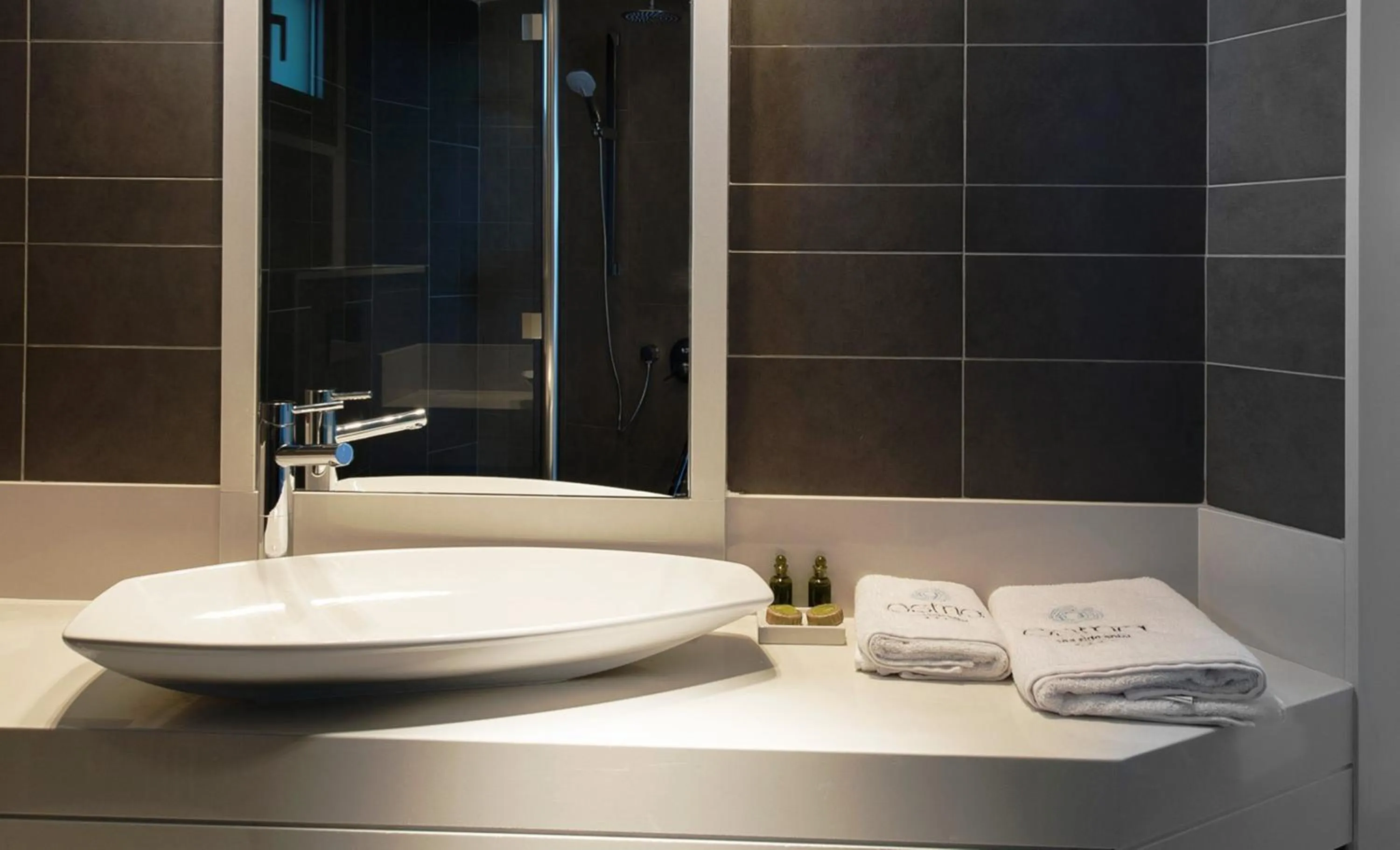 Bathroom in Ostria Sea Side Hotel