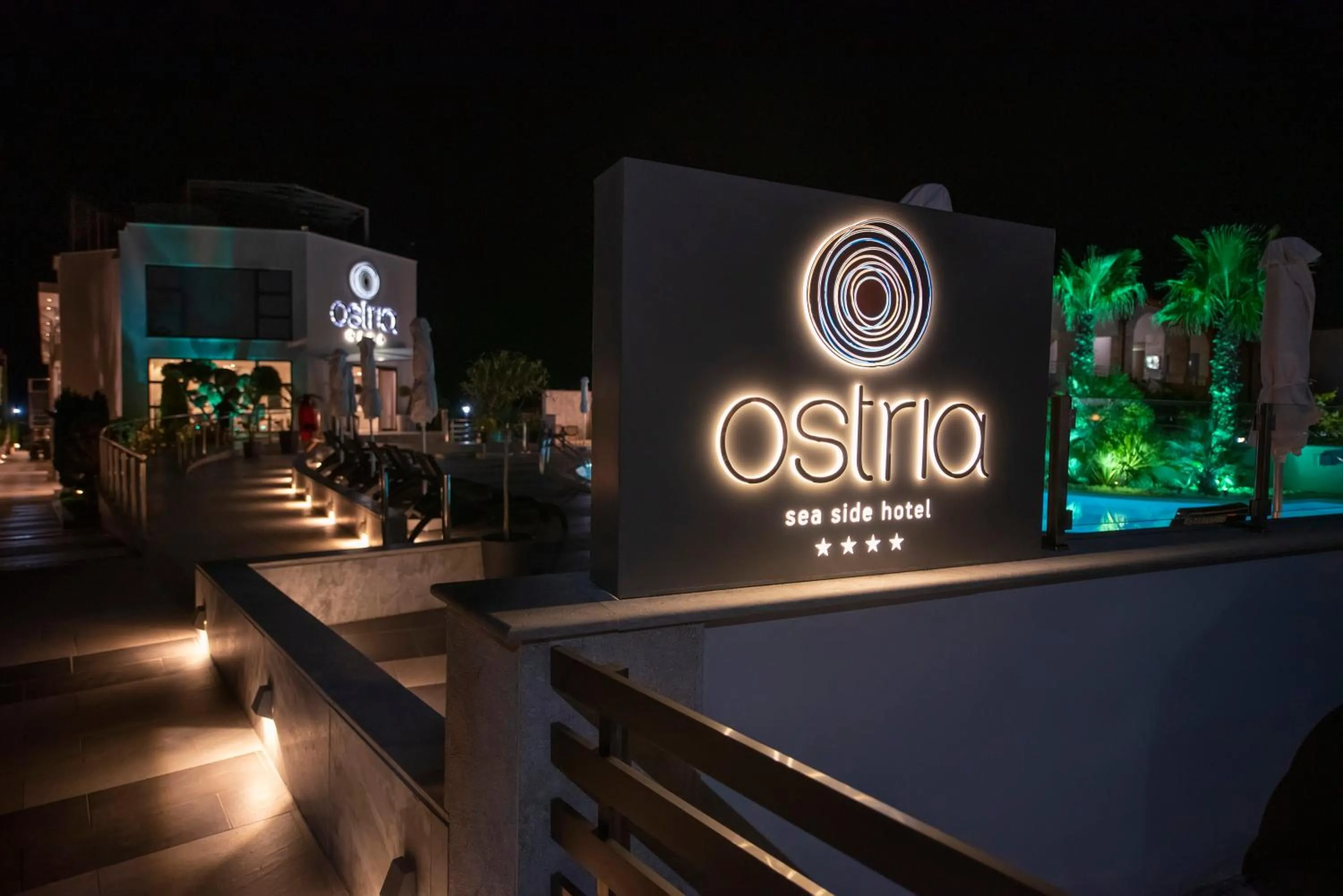 Logo/Certificate/Sign in Ostria Sea Side Hotel