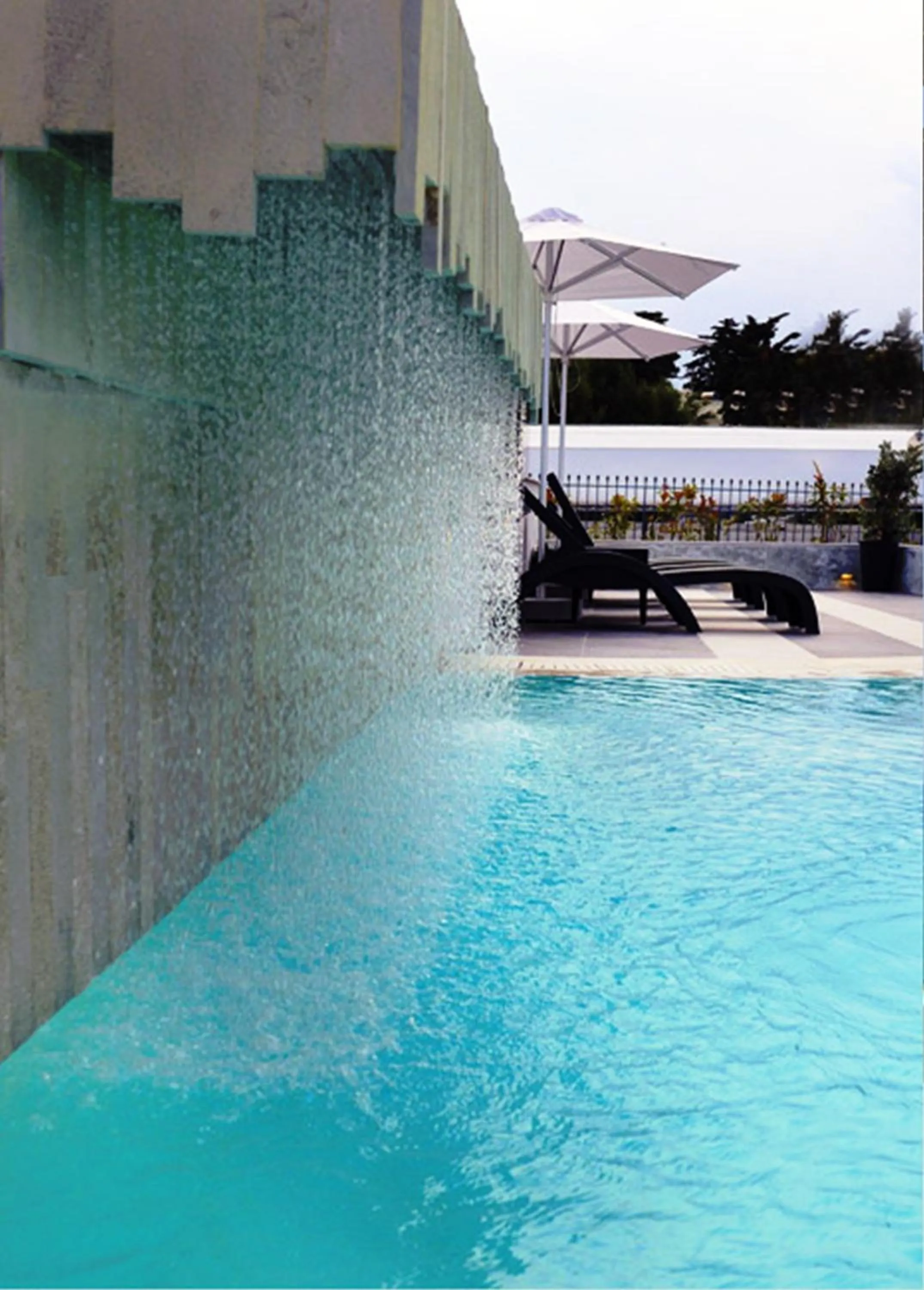 Swimming pool in Ostria Sea Side Hotel