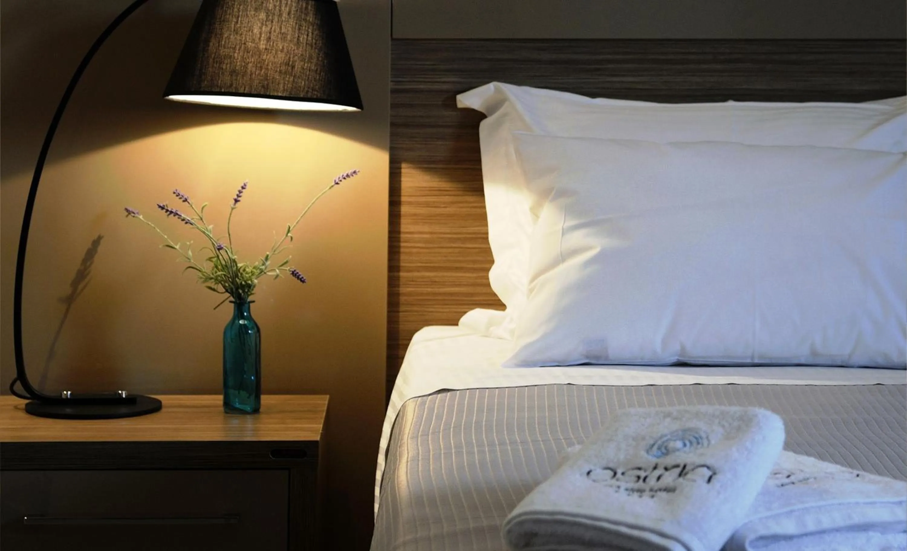 Bed in Ostria Sea Side Hotel