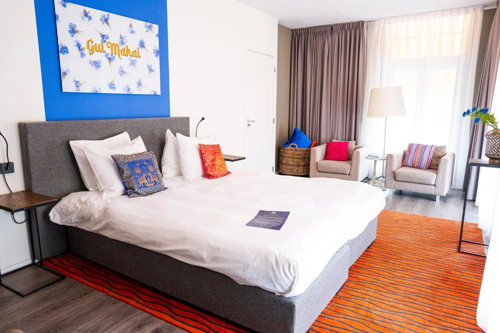 Bedroom, Bed in Hotel de Wereld