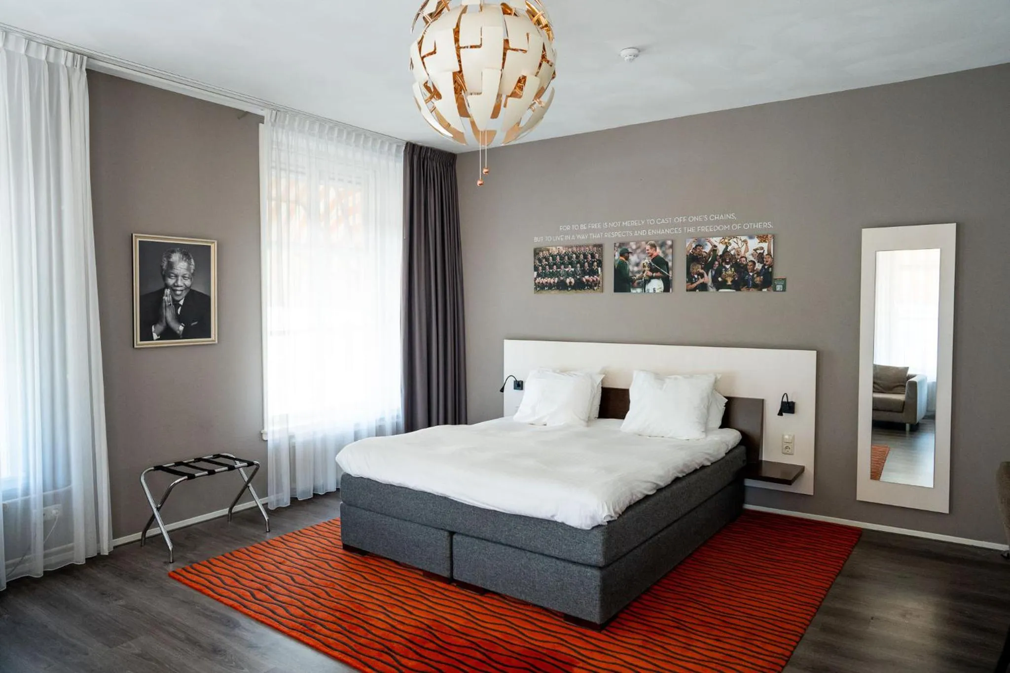 Bedroom, Bed in Hotel de Wereld