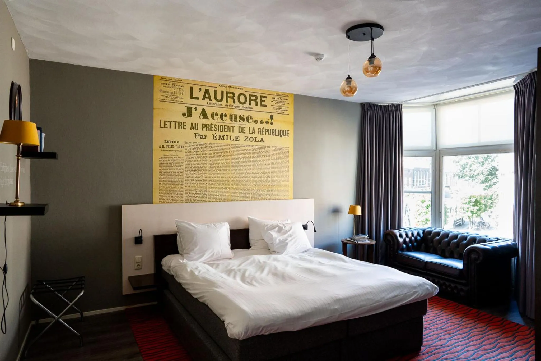 Bedroom, Bed in Hotel de Wereld