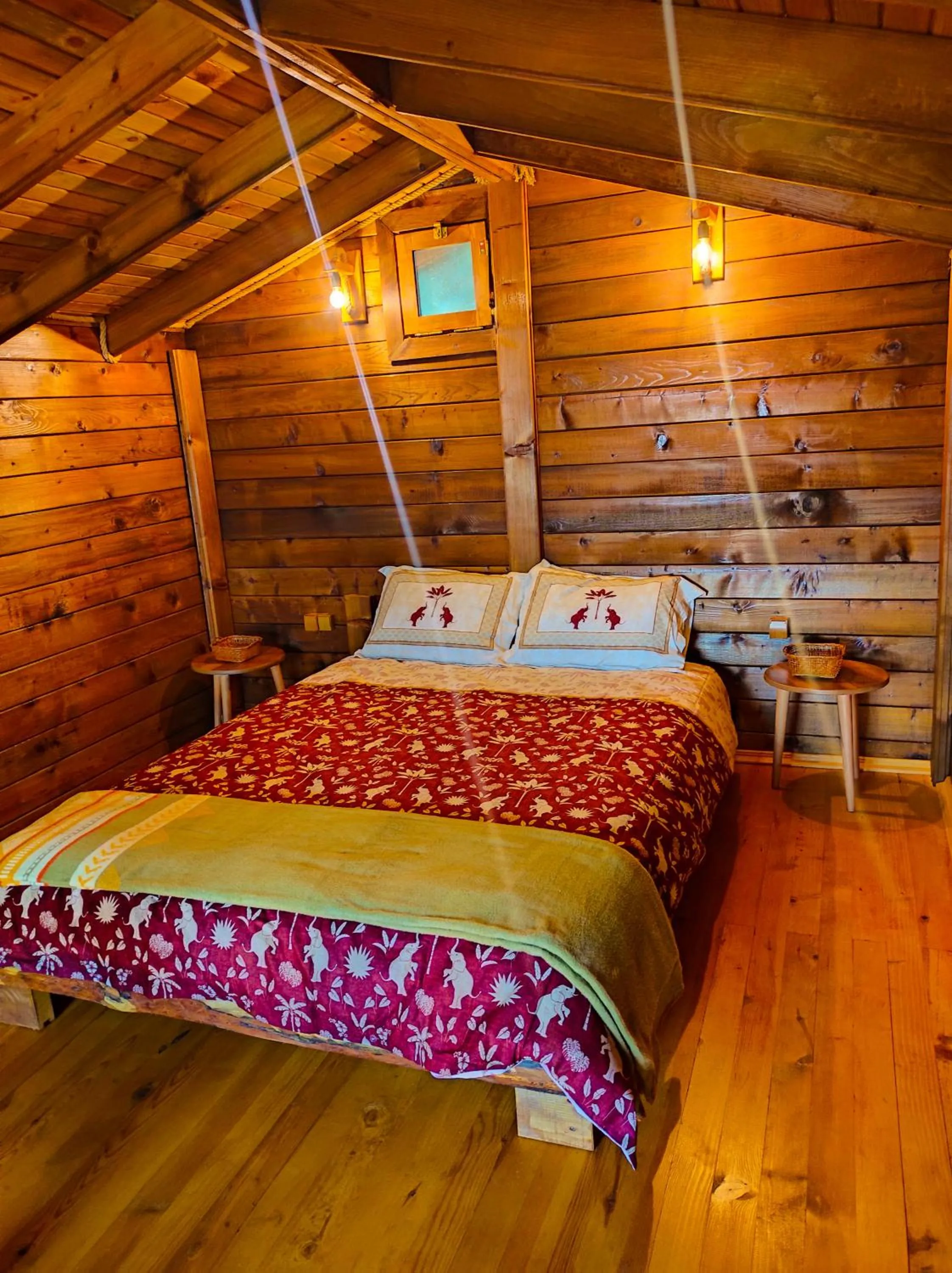 Bedroom in Sapanca Şeker Bungalov