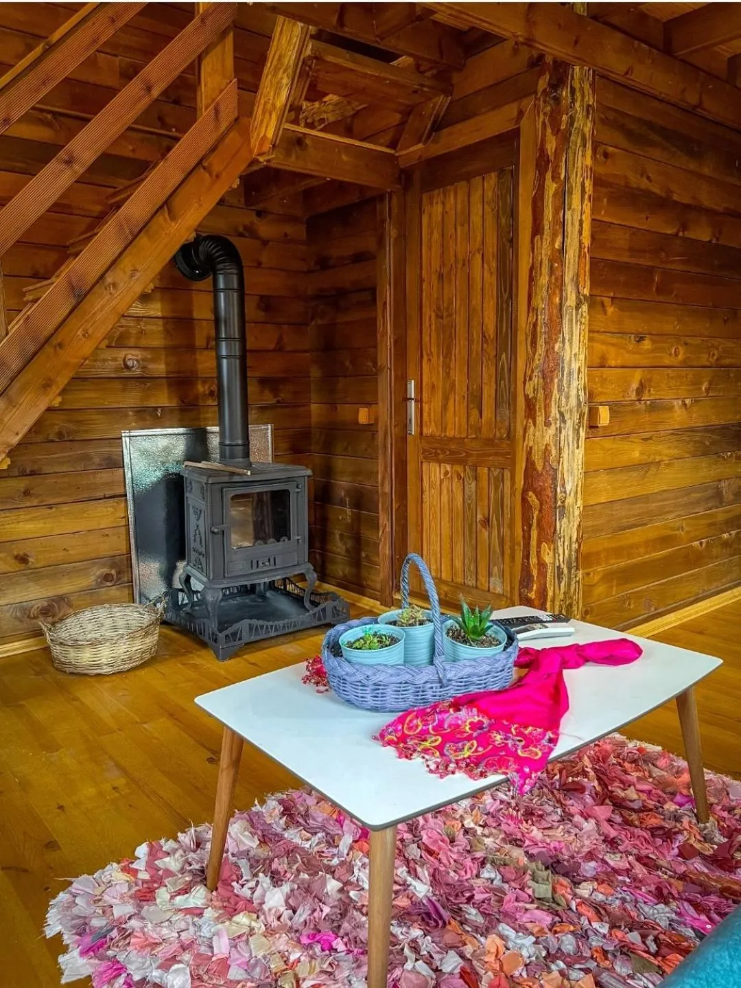 Living room in Sapanca Şeker Bungalov