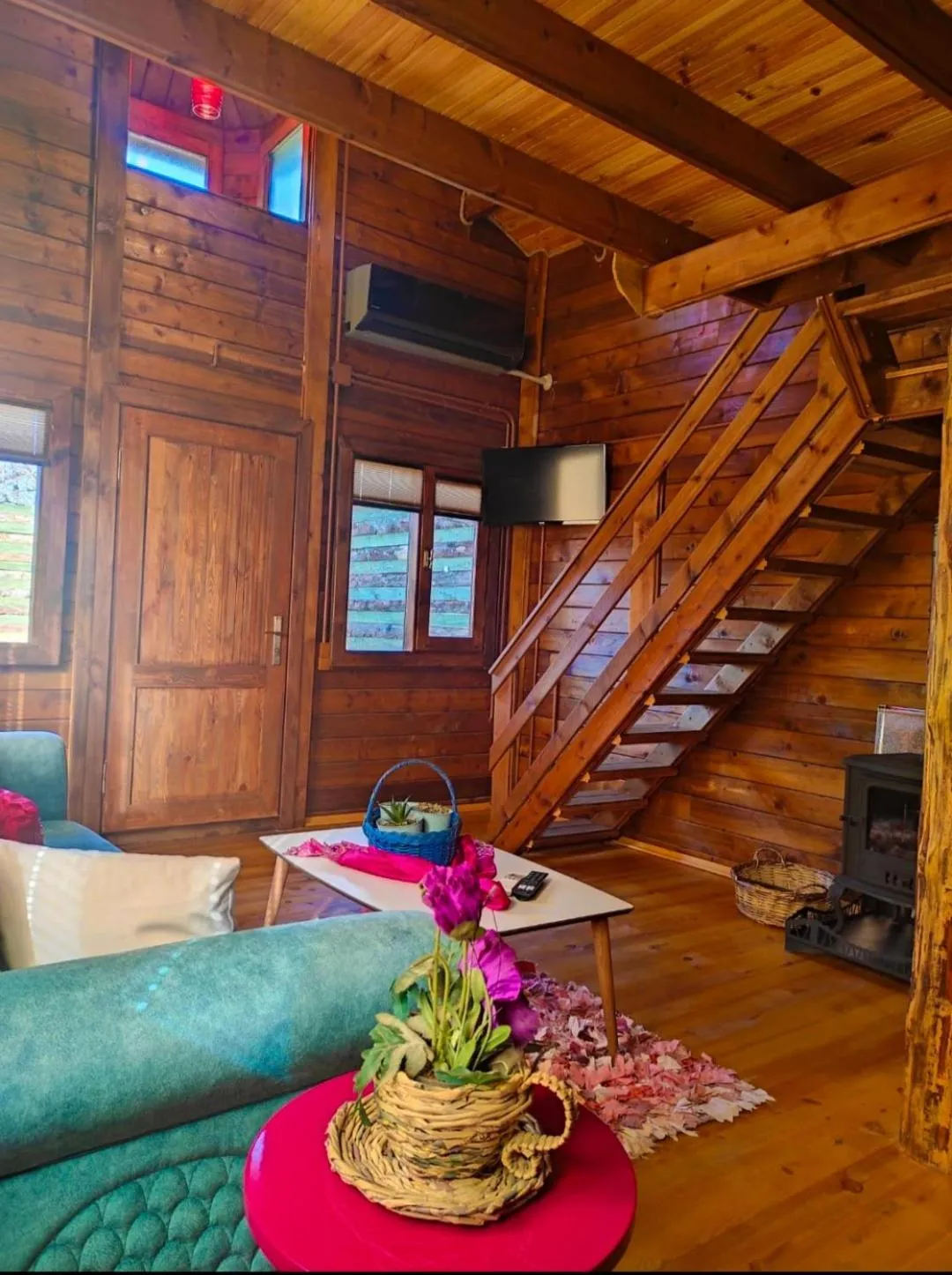 Living room in Sapanca Şeker Bungalov