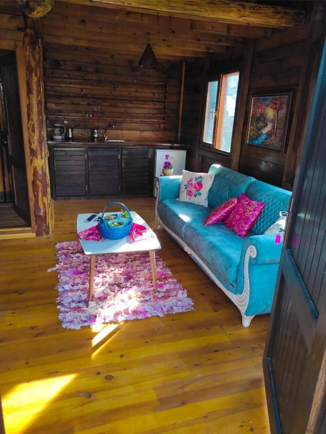 Living room in Sapanca Şeker Bungalov