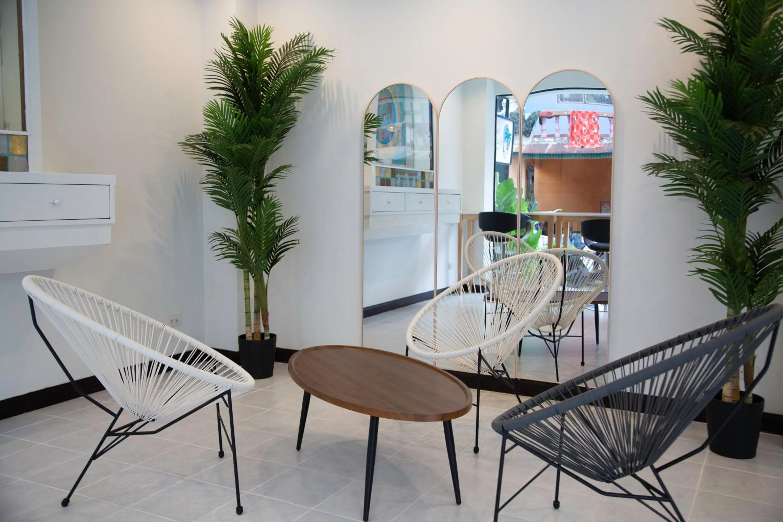 Seating area in RoomQuest Kalim Beach