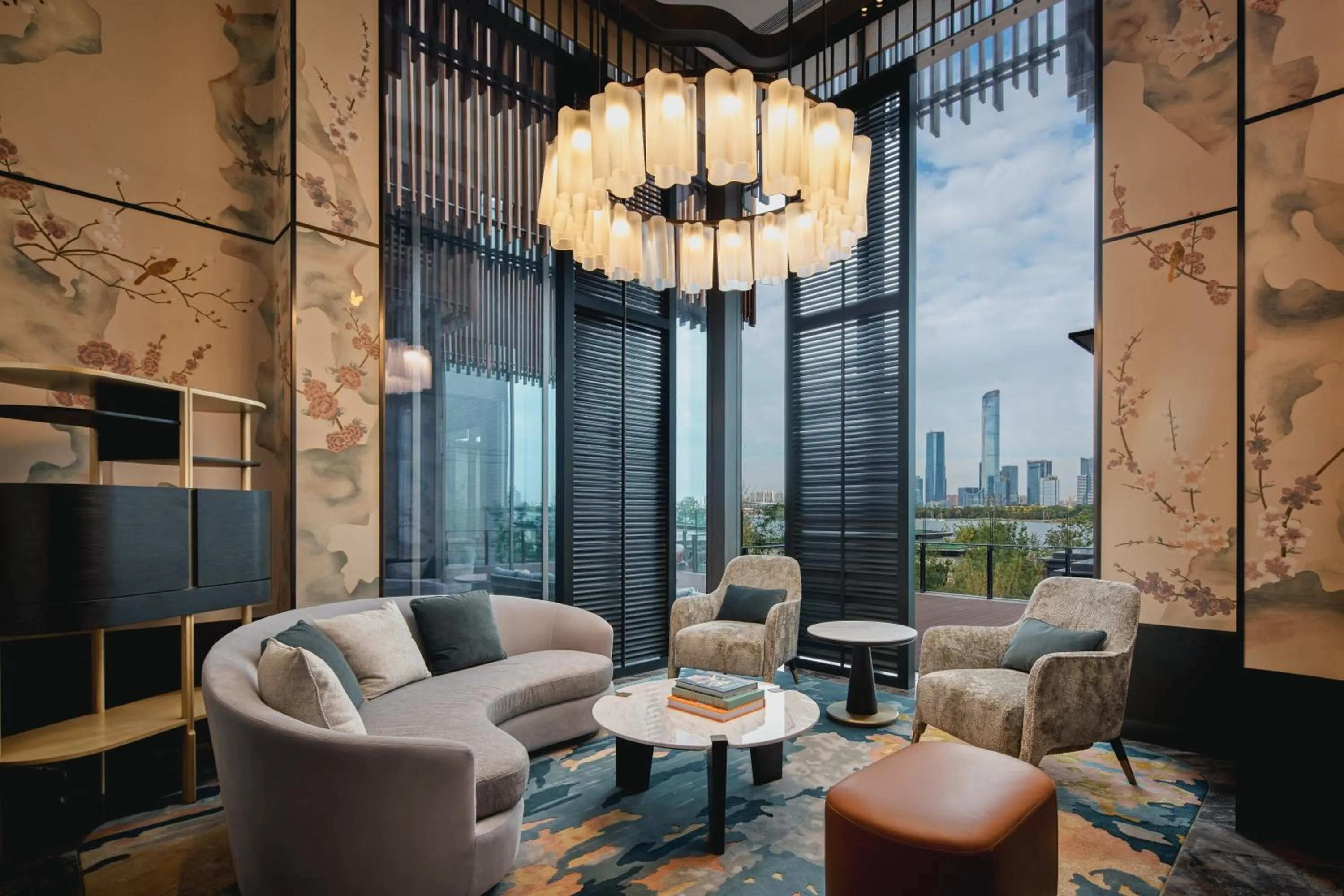 Lounge or bar in Four Seasons Hotel Suzhou