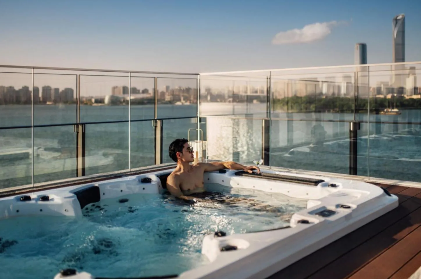 Balcony/Terrace in Four Seasons Hotel Suzhou