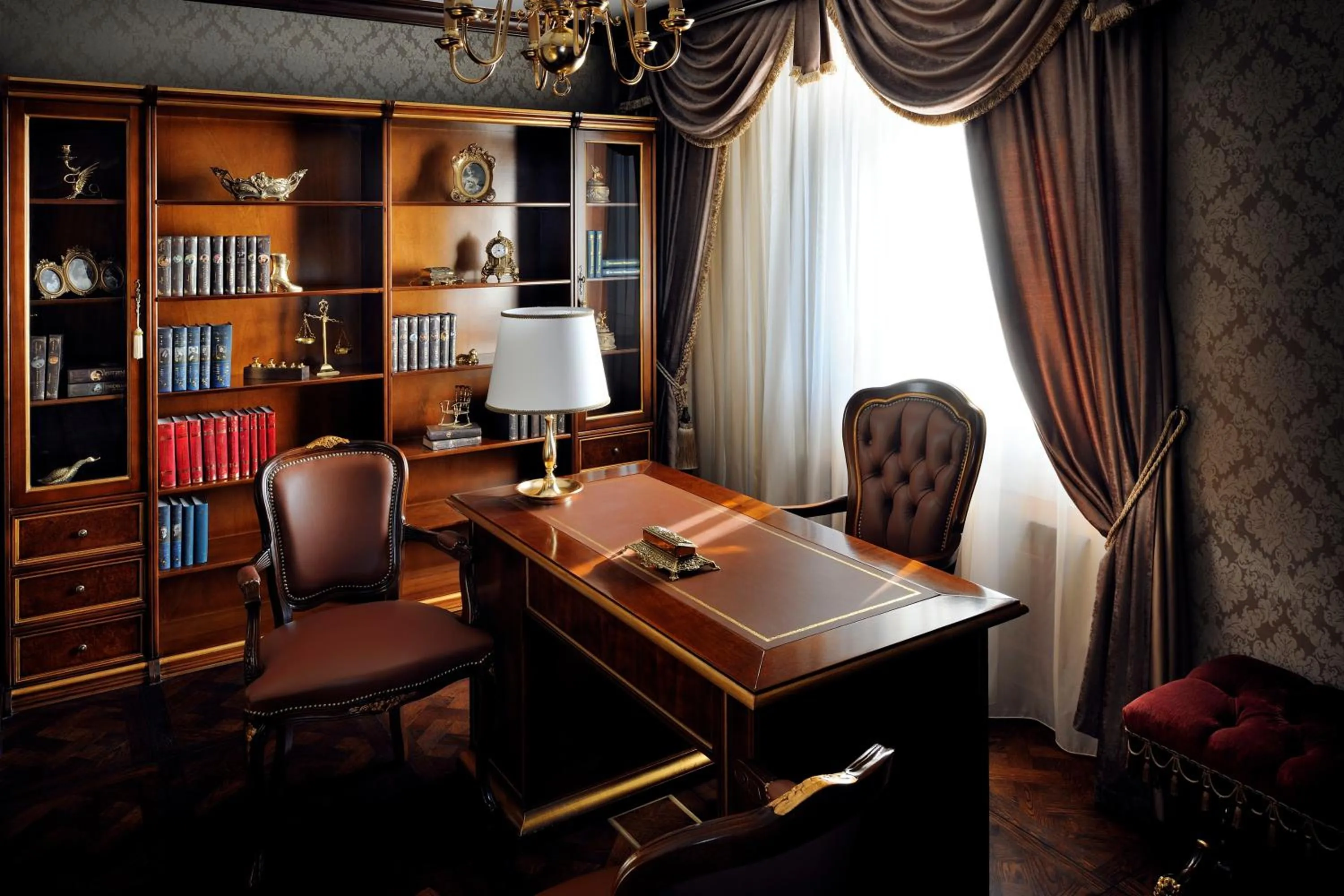 Library in SAAD Hotel Astana