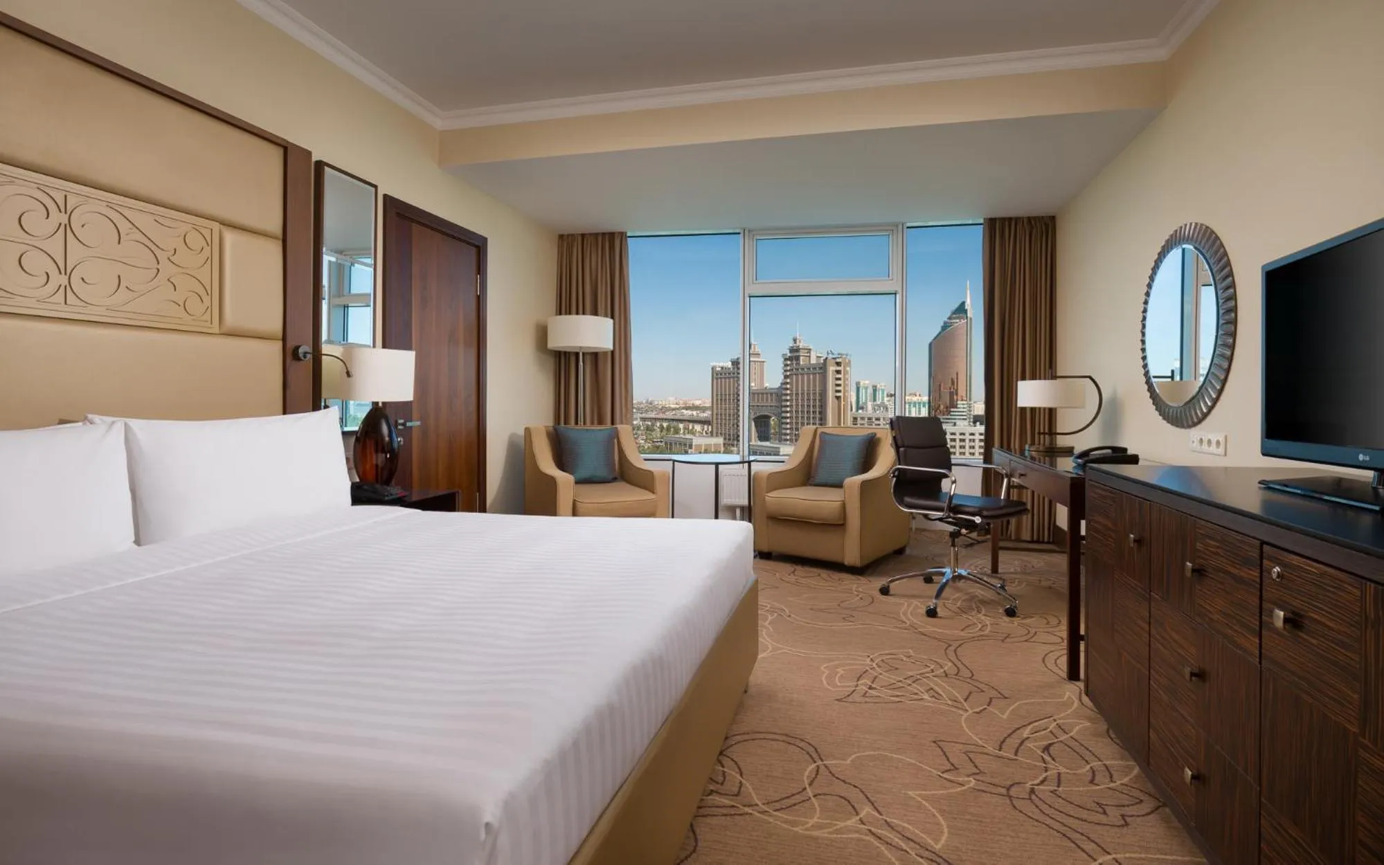 Bed in SAAD Hotel Astana