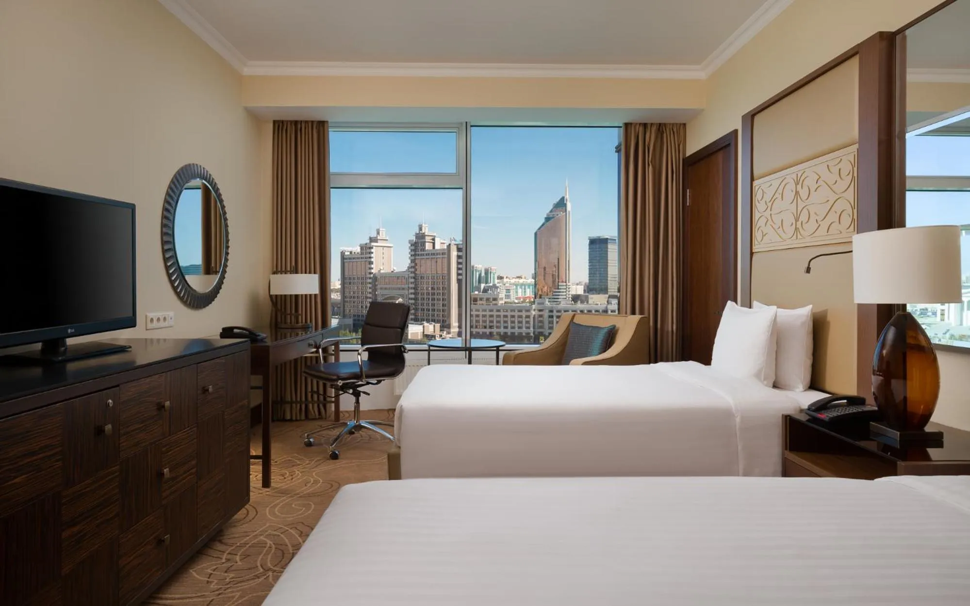 Bed in SAAD Hotel Astana