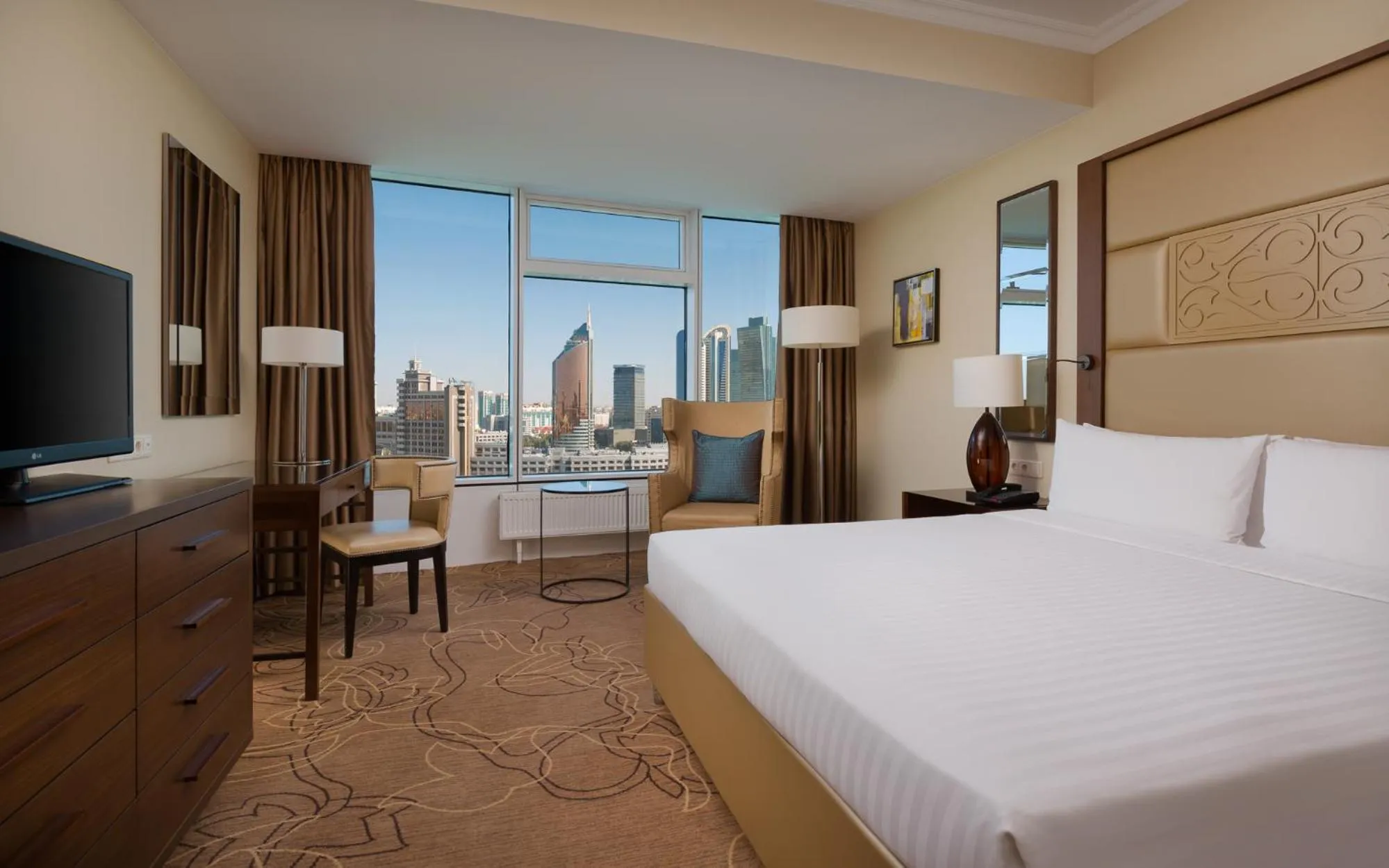 Bed in SAAD Hotel Astana