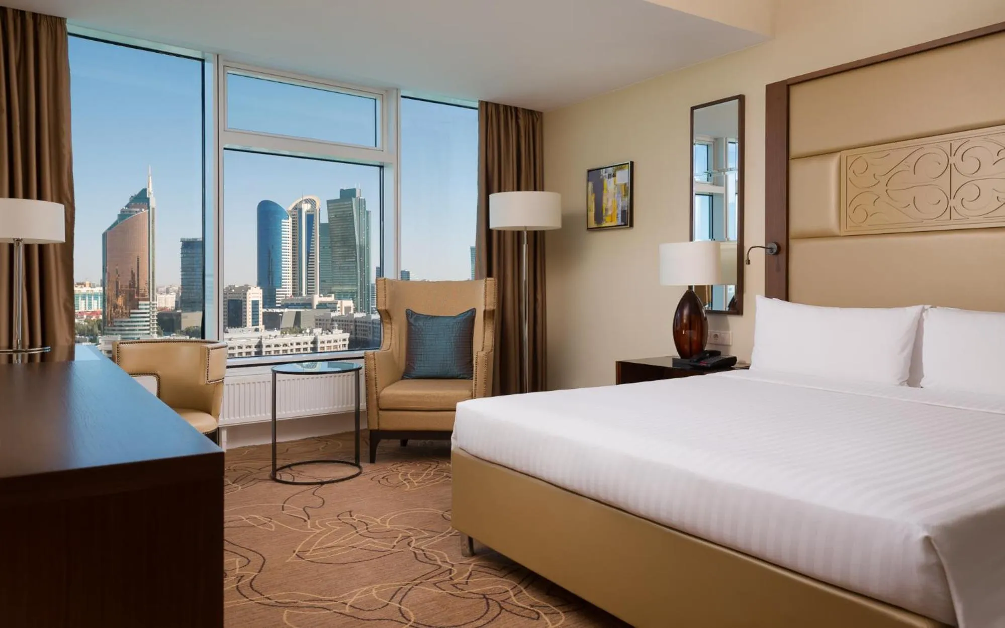 Bed in SAAD Hotel Astana