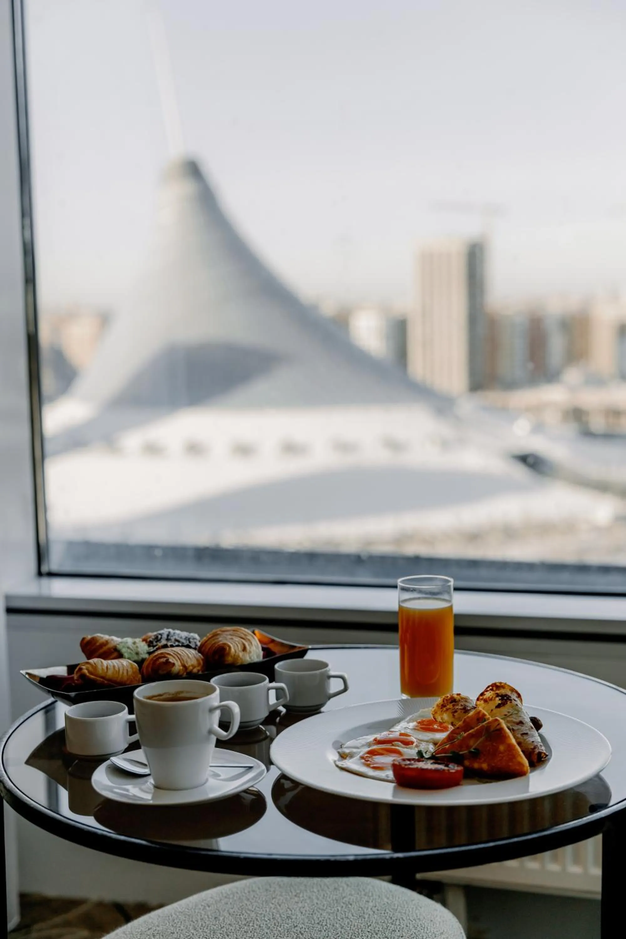 Breakfast in SAAD Hotel Astana