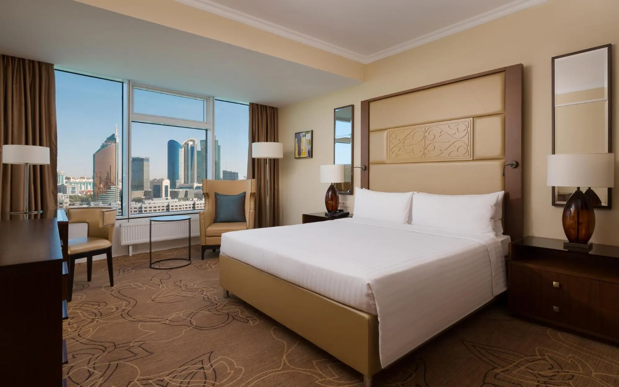 Bed in SAAD Hotel Astana