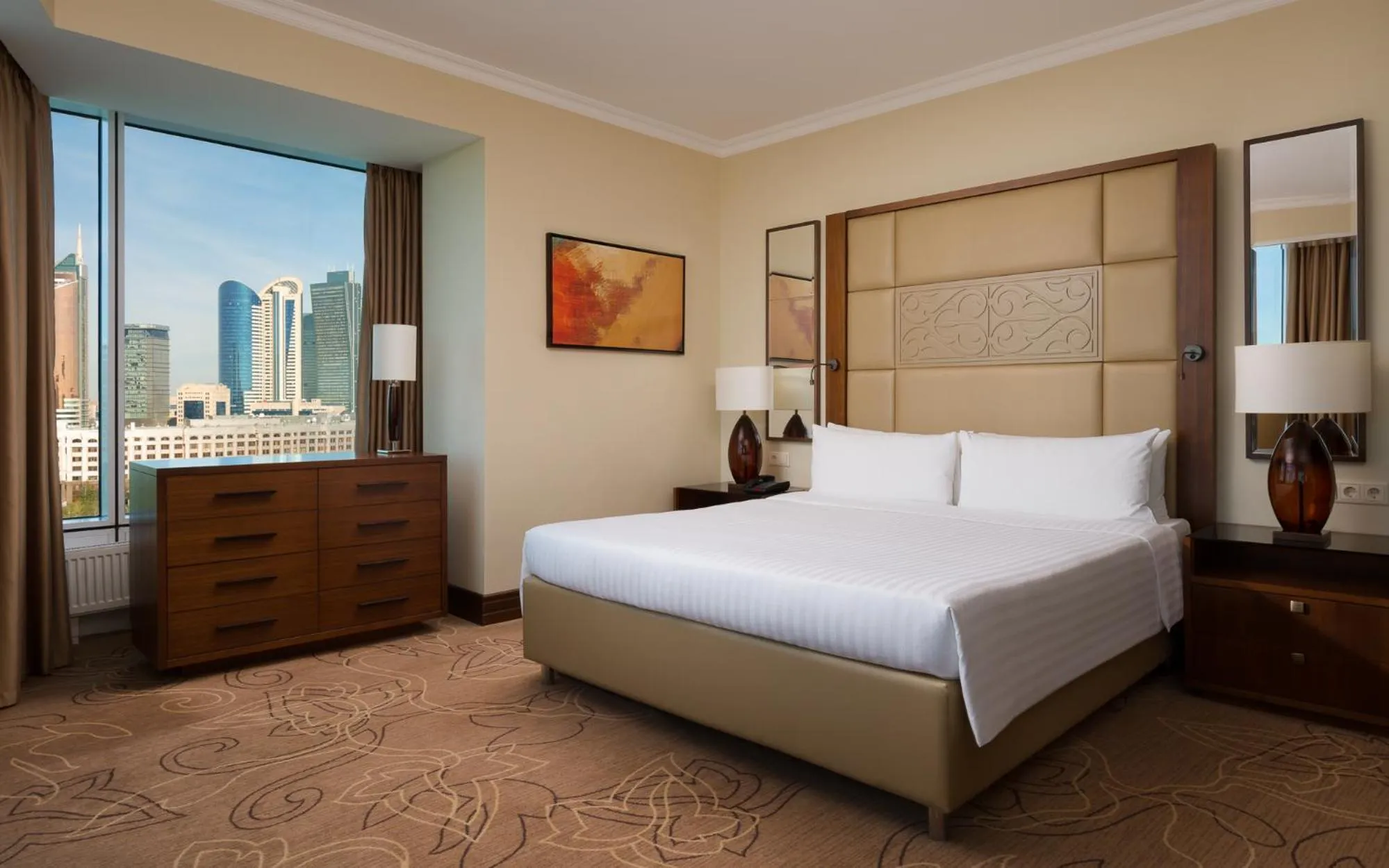 Bed in SAAD Hotel Astana