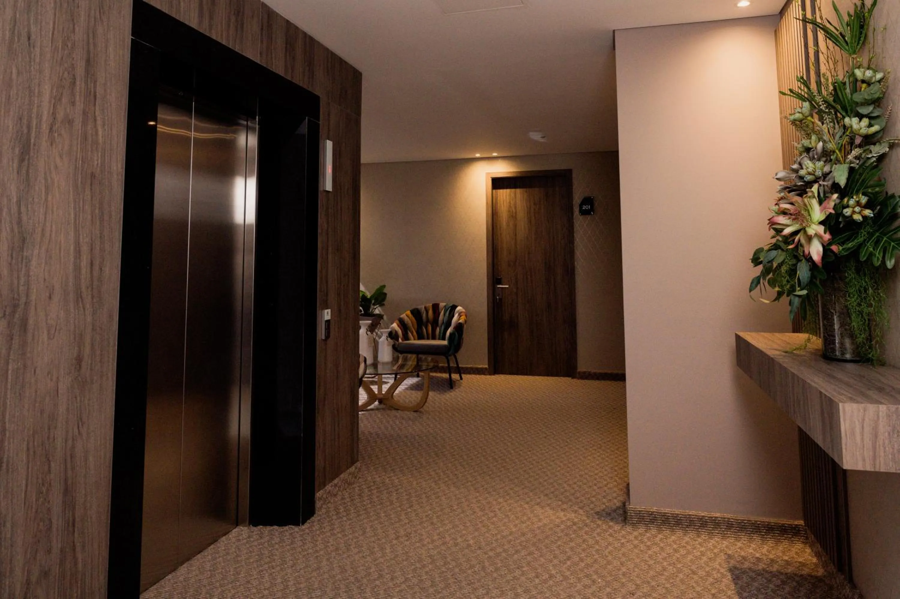 Seating area in Amari Living Suites