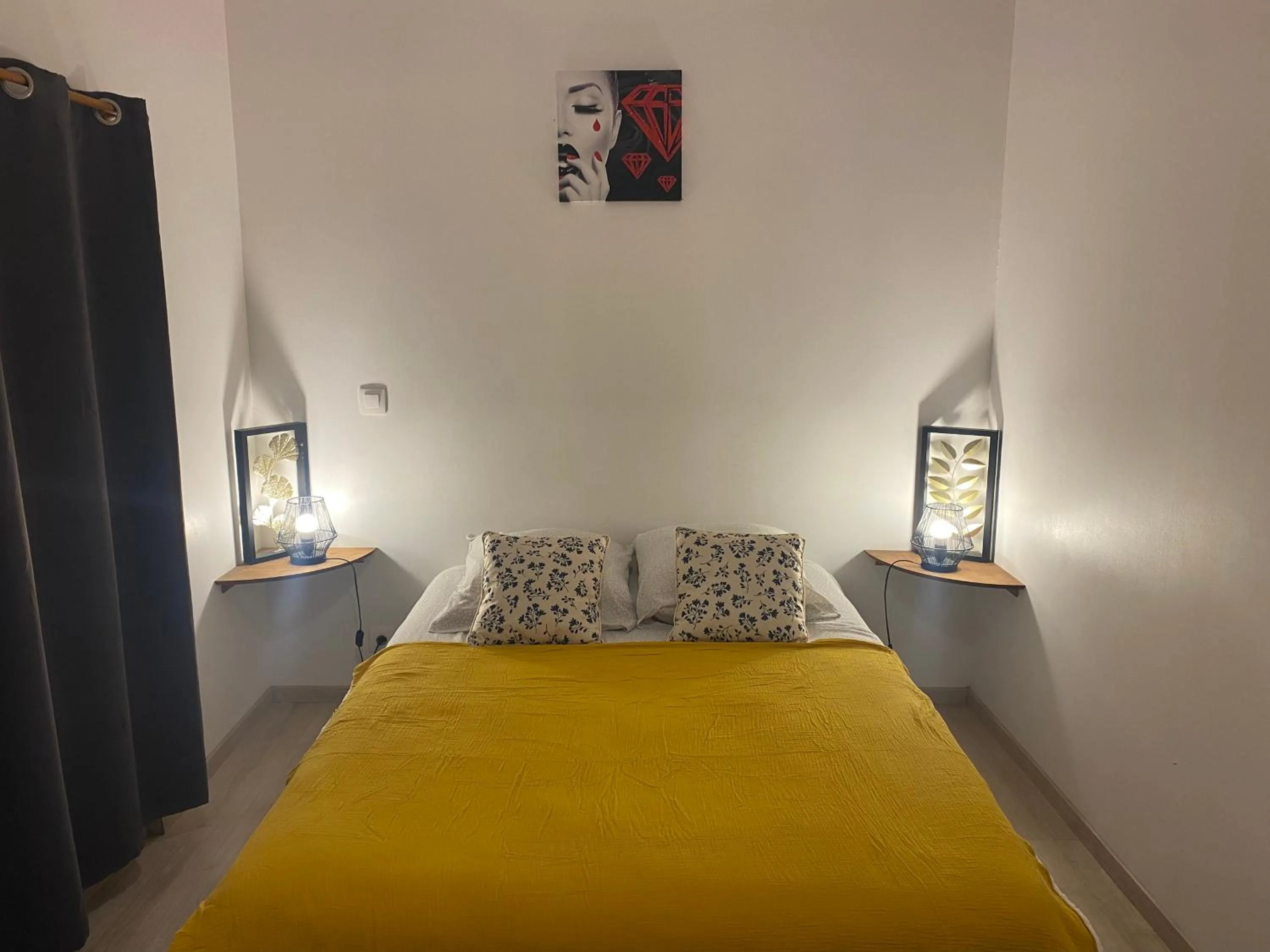 Bed in Gîte des Forges