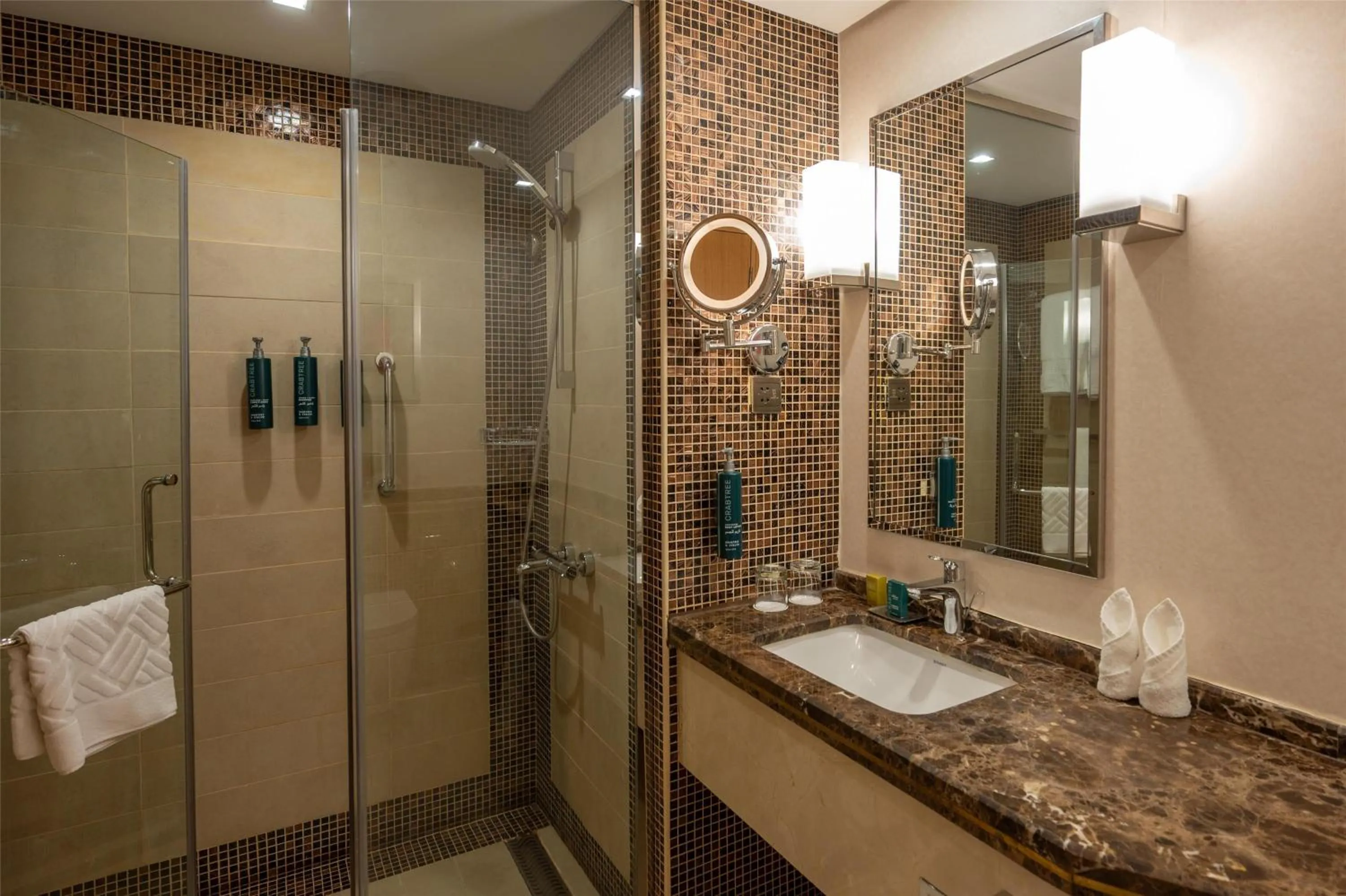 Bathroom in DoubleTree by Hilton Hotel Riyadh - Al Muroj Business Gate