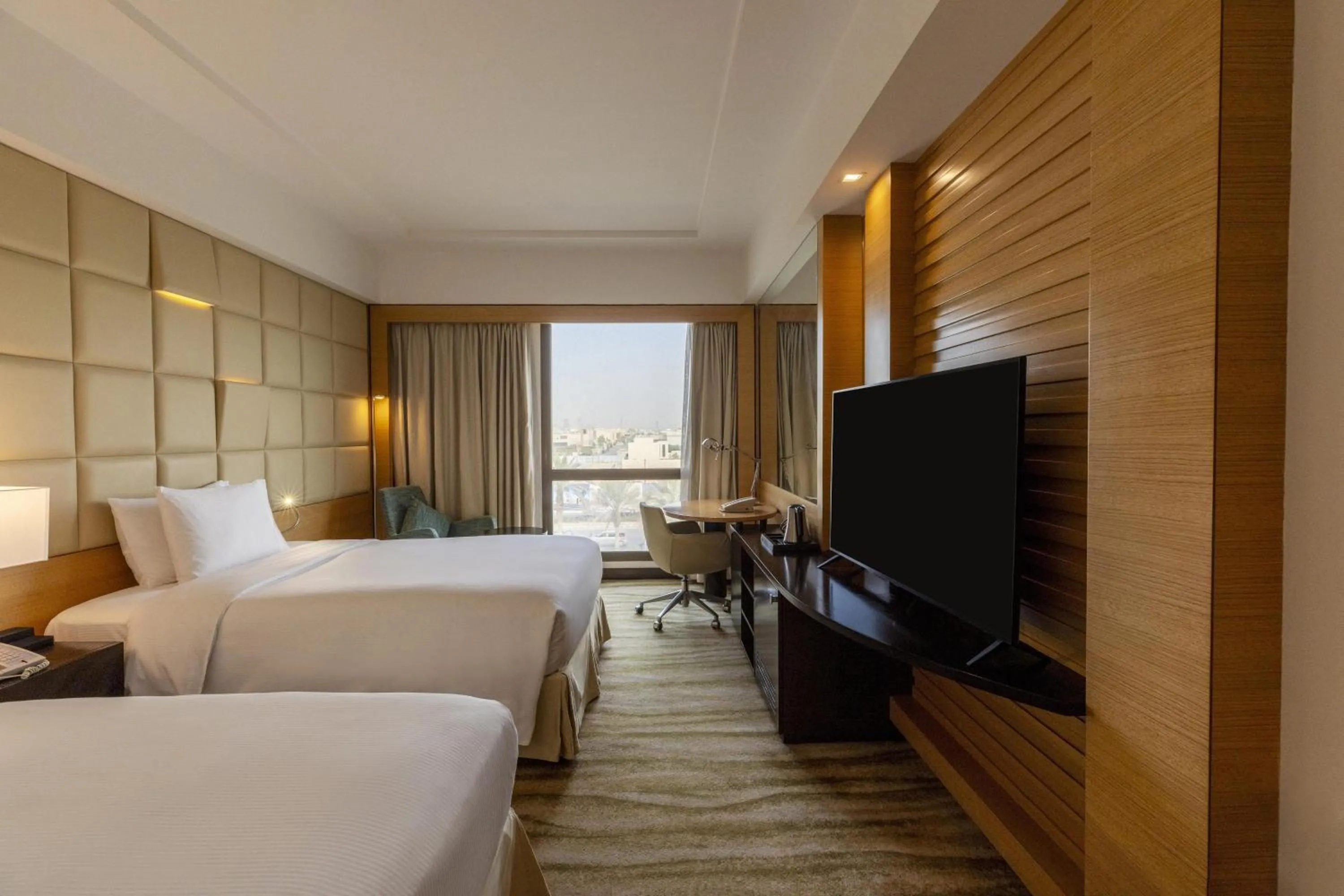 Bed in DoubleTree by Hilton Hotel Riyadh - Al Muroj Business Gate