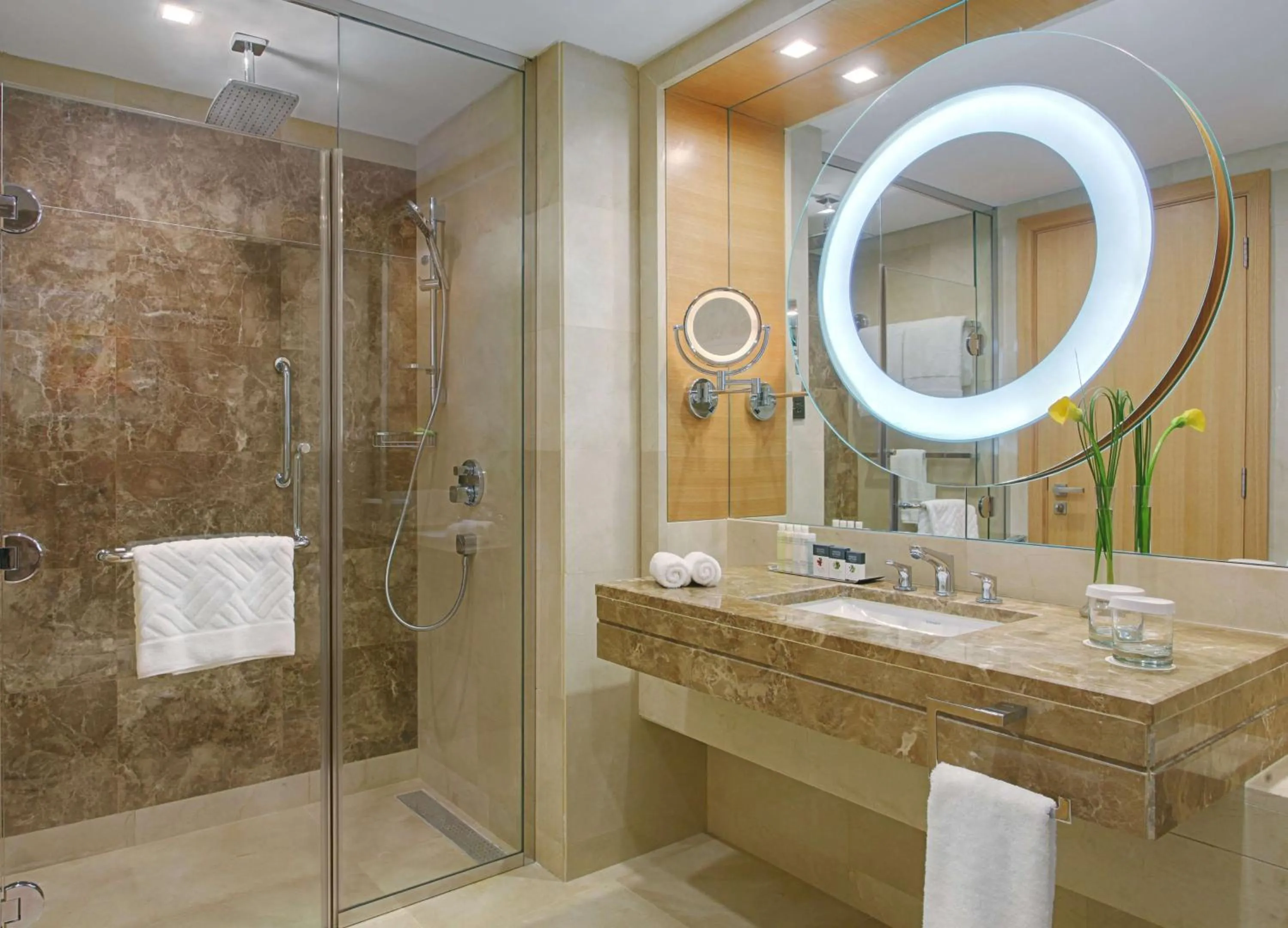 Bathroom in DoubleTree by Hilton Hotel Riyadh - Al Muroj Business Gate