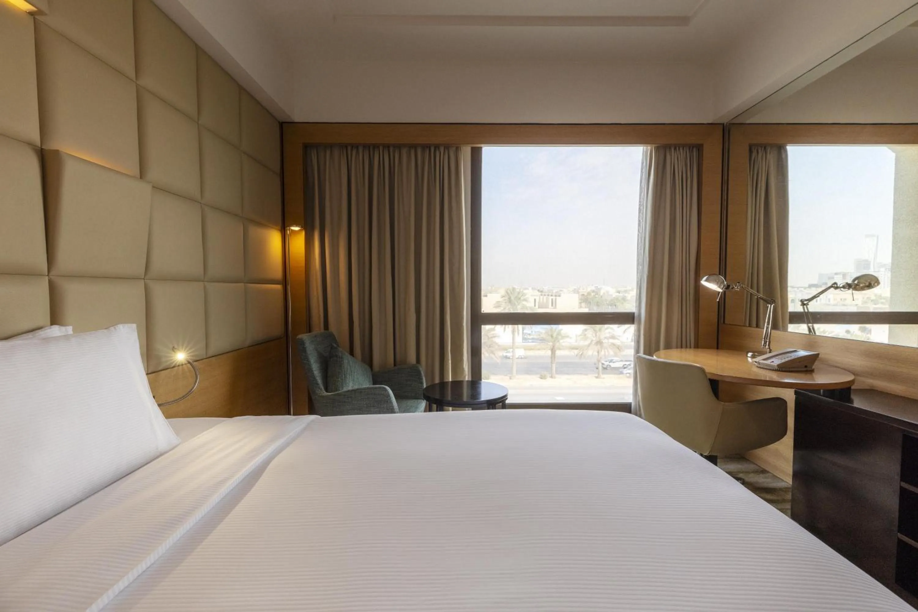 Bed in DoubleTree by Hilton Hotel Riyadh - Al Muroj Business Gate