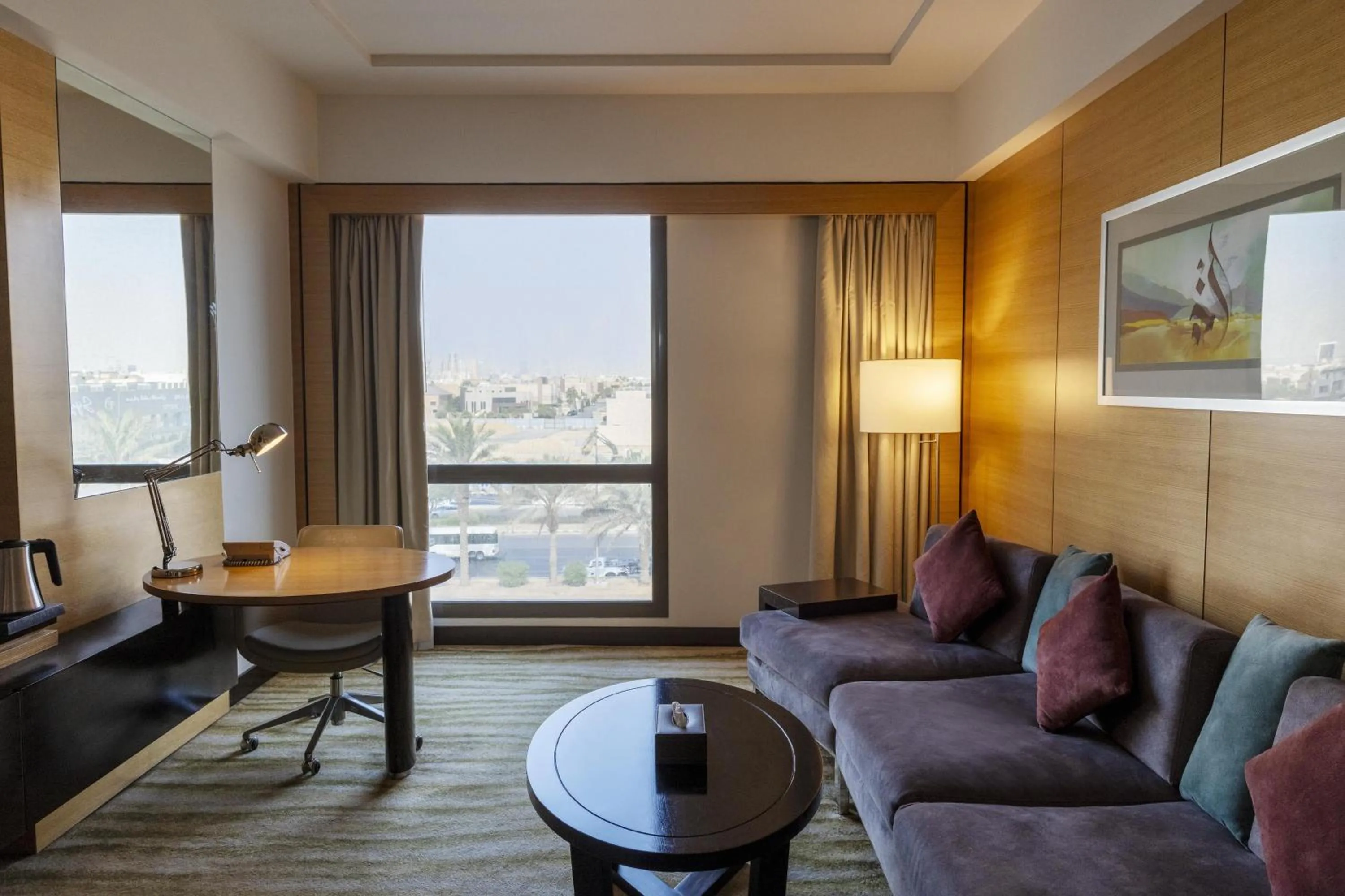 Living room in DoubleTree by Hilton Hotel Riyadh - Al Muroj Business Gate