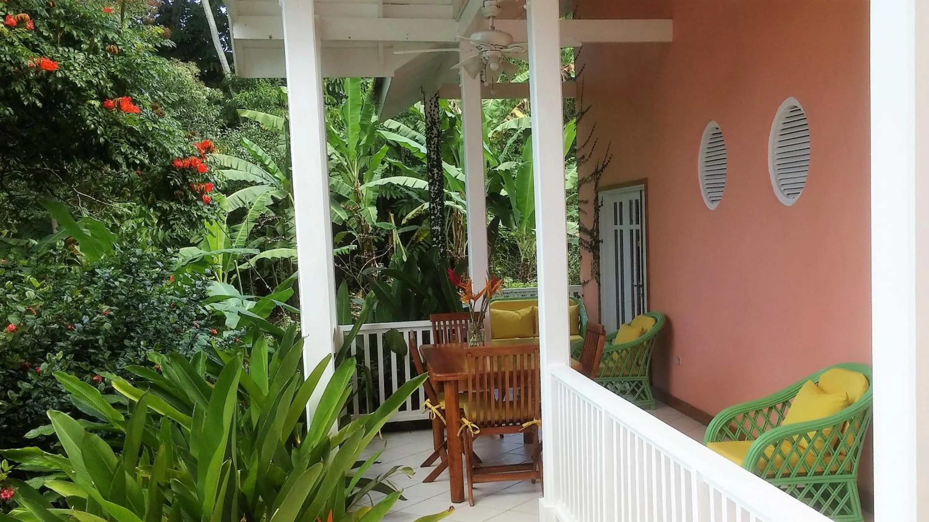Balcony/Terrace in Tobago Hibiscus Golf Villas & Appartments
