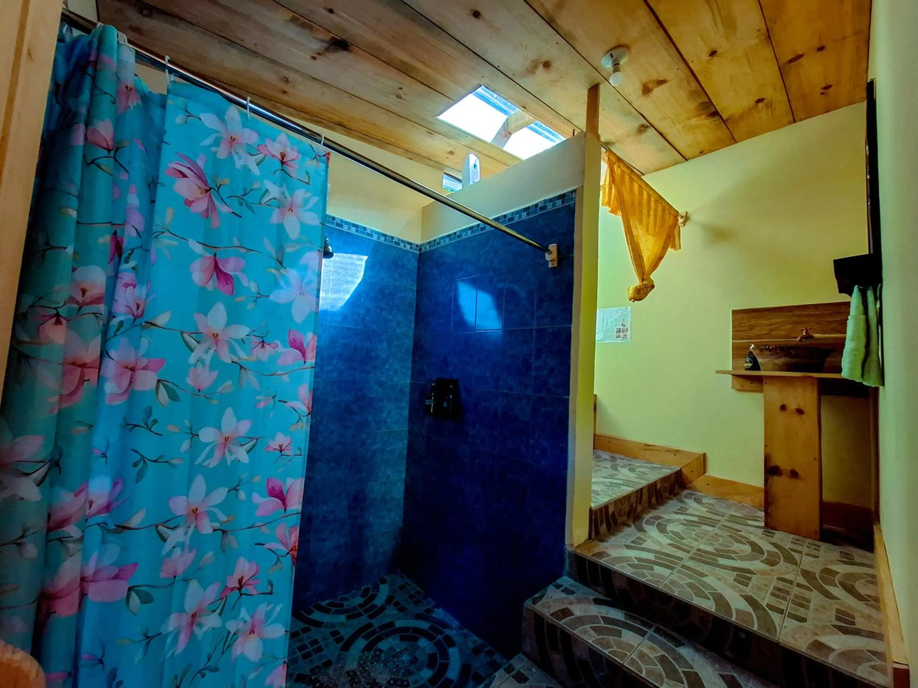 Bathroom in Eco-Hotel Mayachik
