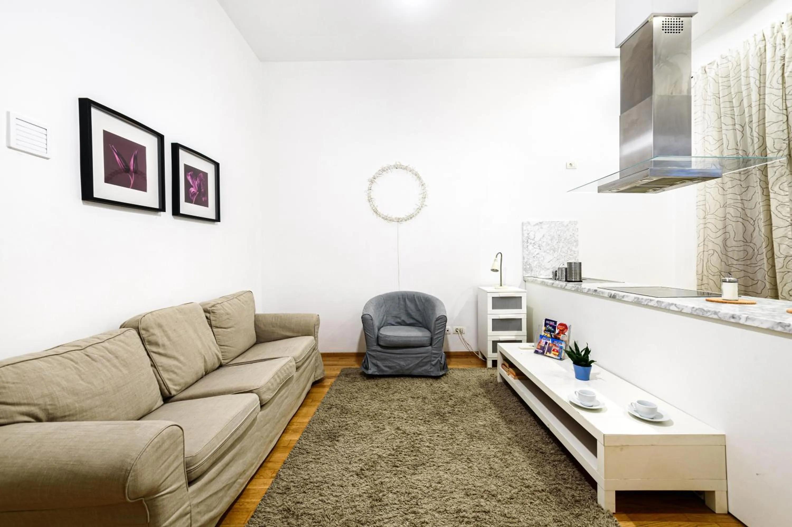 Living room in Avenue Hostel