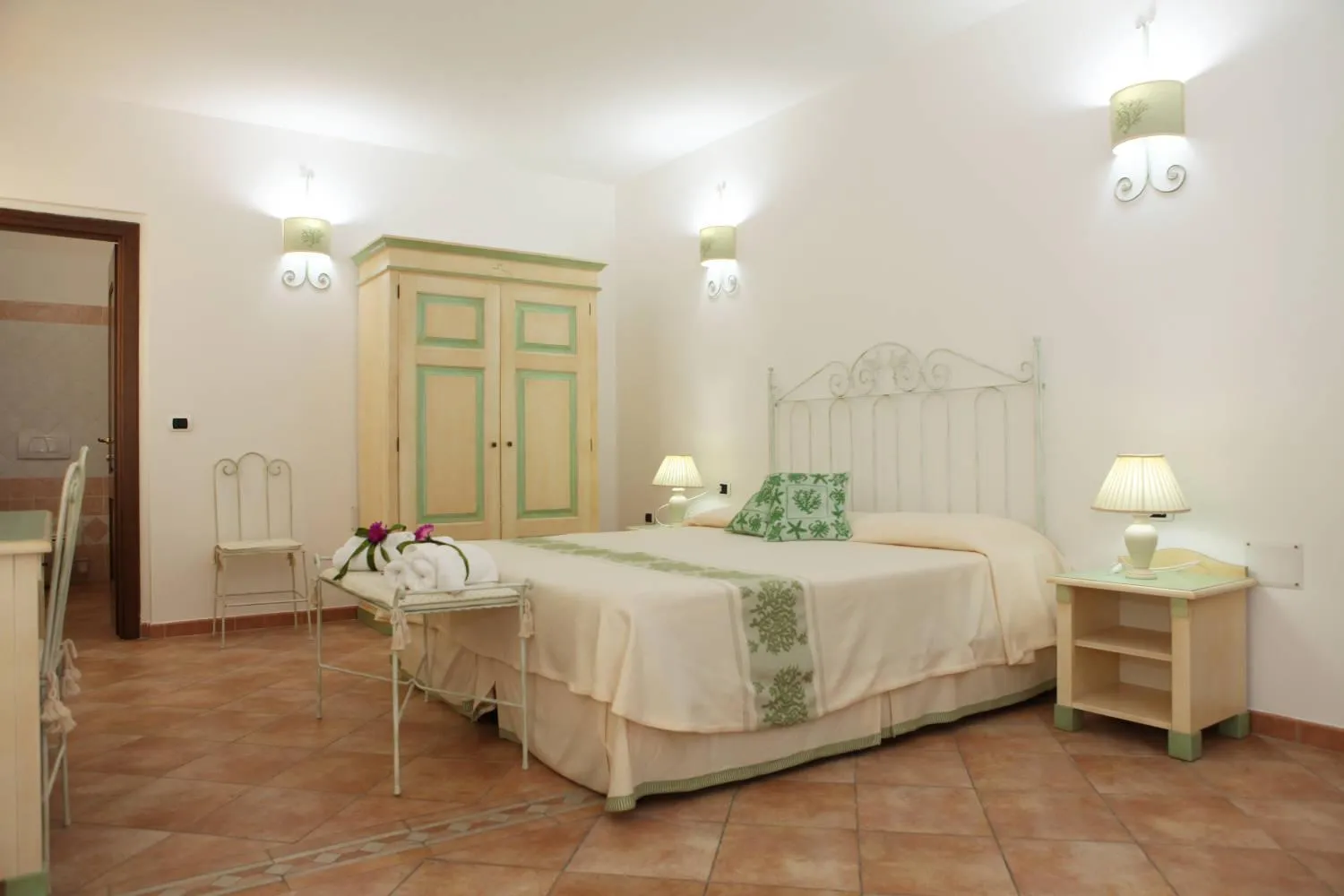 Bedroom, Bed in Guest House Villabianca