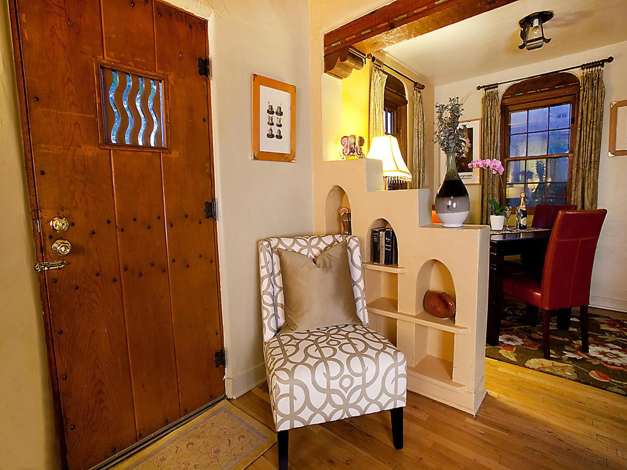 Decorative detail in Casa de Tres Lunas/House of Three Moons