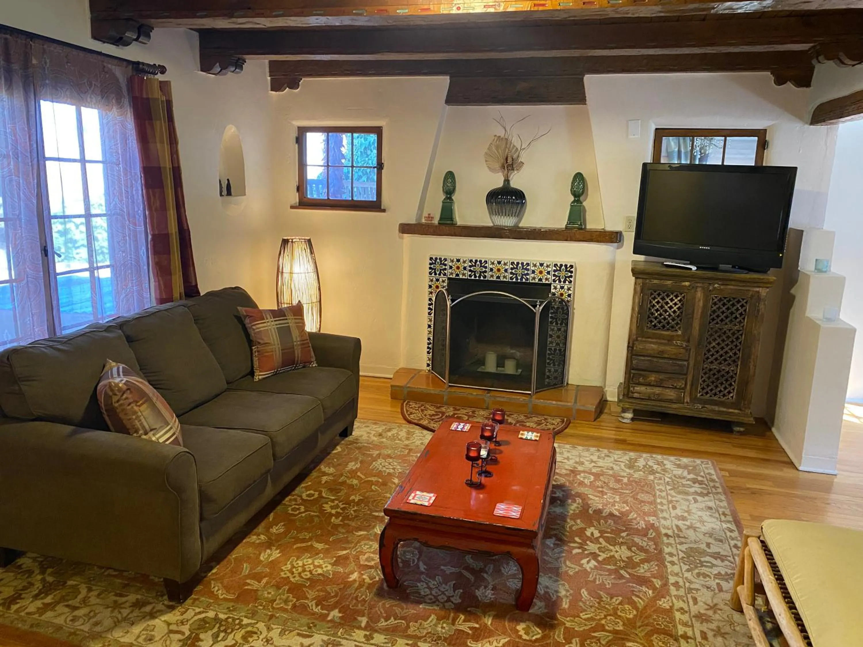 Living room in Casa de Tres Lunas/House of Three Moons