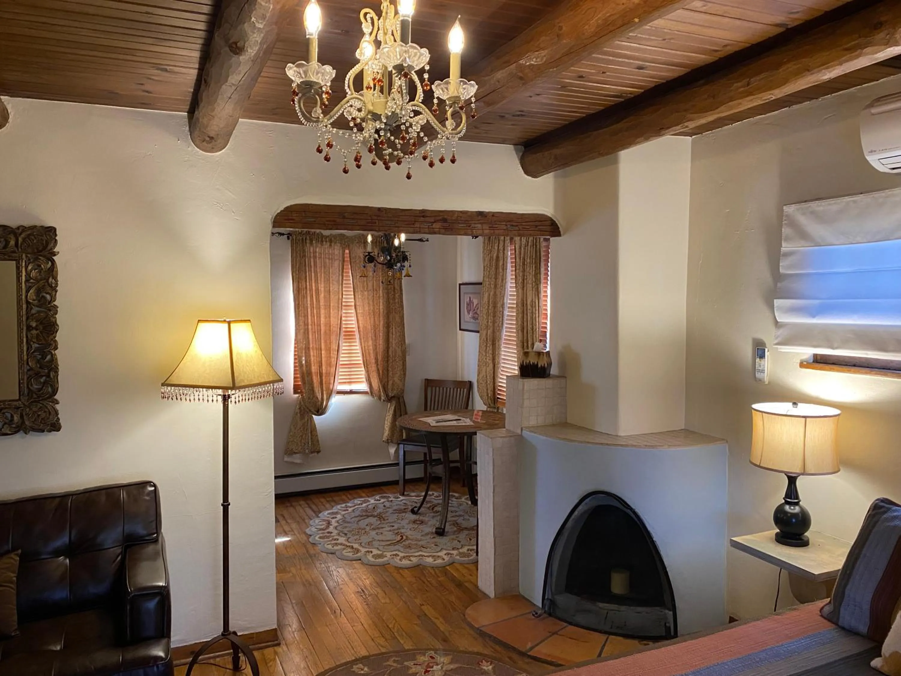 Bed in Casa de Tres Lunas/House of Three Moons