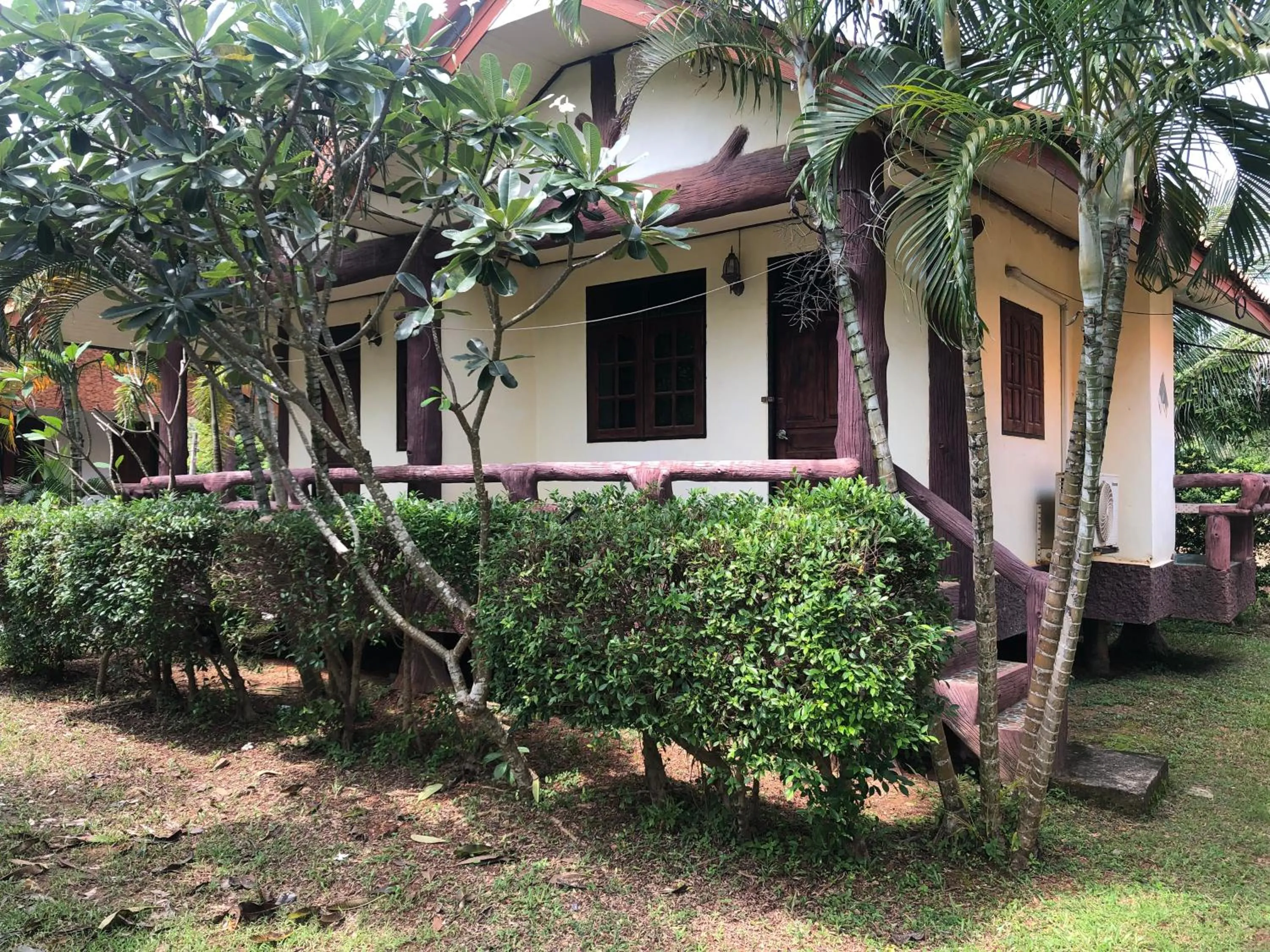 Garden in Lanta School Beach Resort