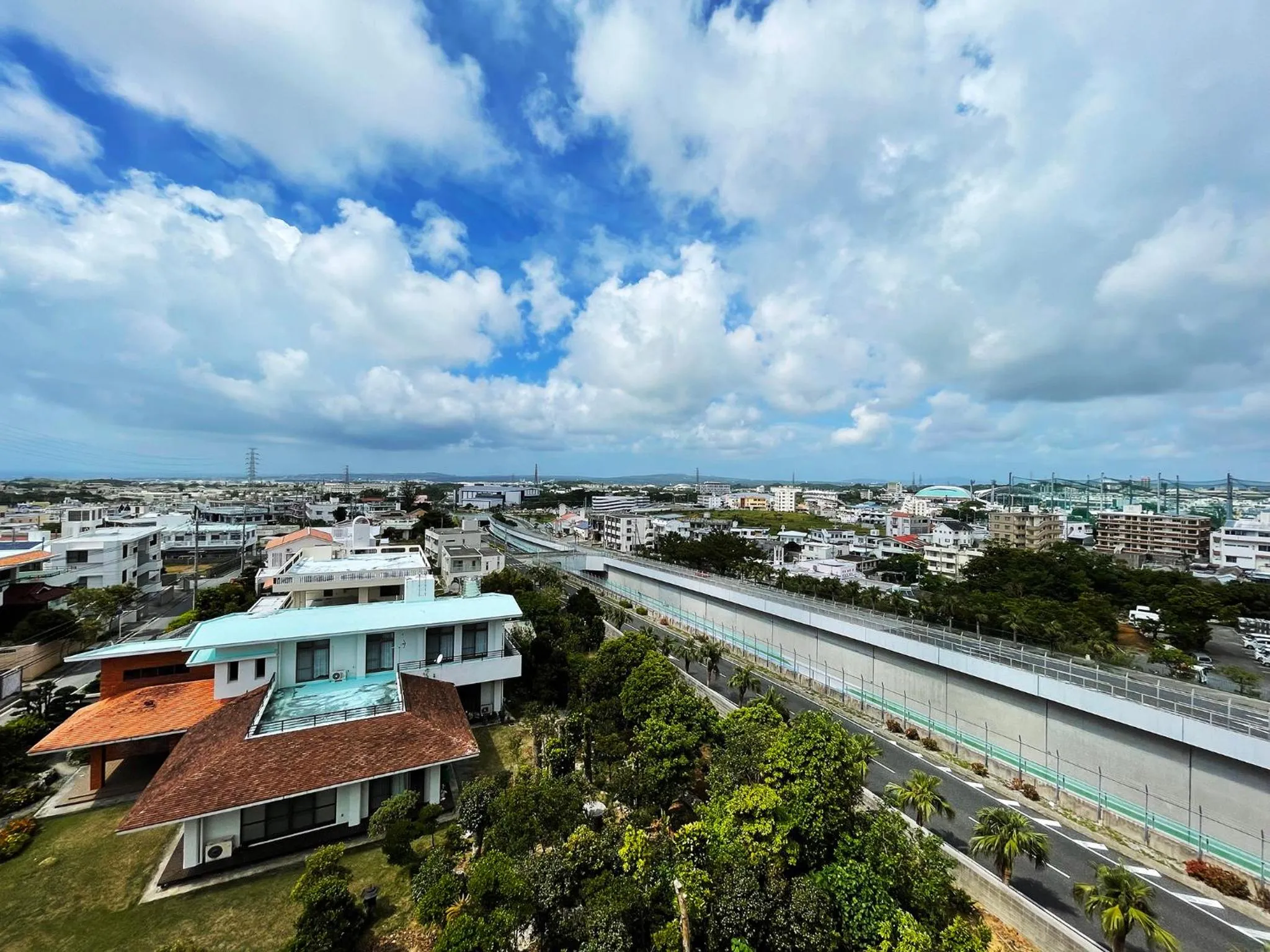 City view in ＆Monde. Okinawa Arena Condominium