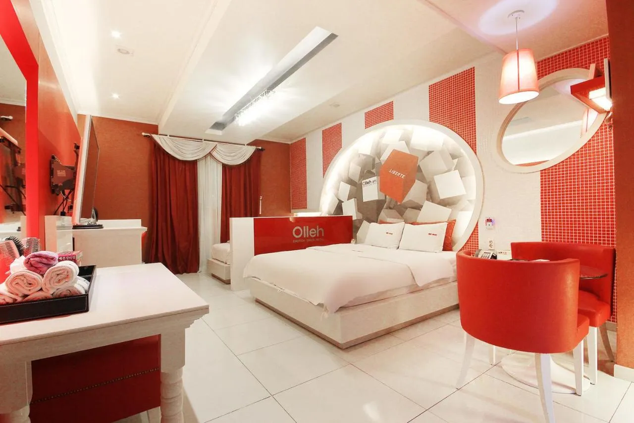 Bed in Olle Business Hotel